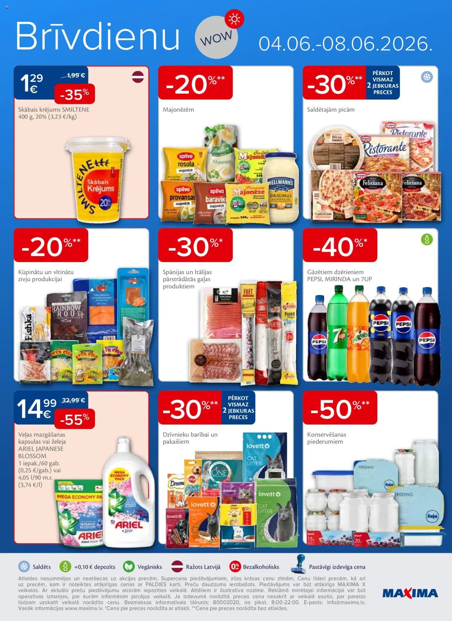 Maxima Akciju buklets
