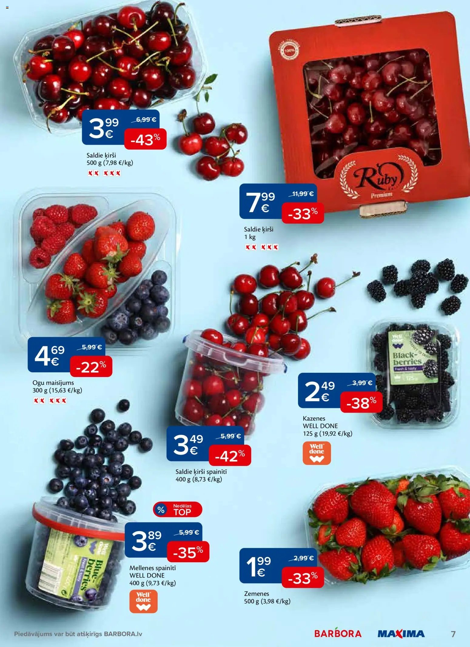 Maxima Akciju buklets