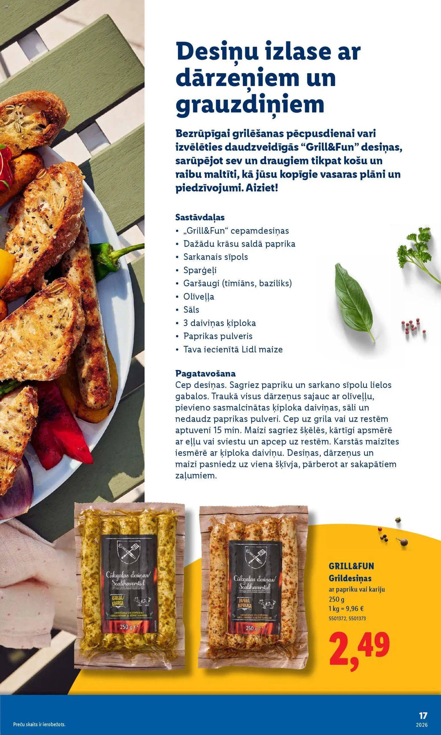 Lidl - Grila katalogs