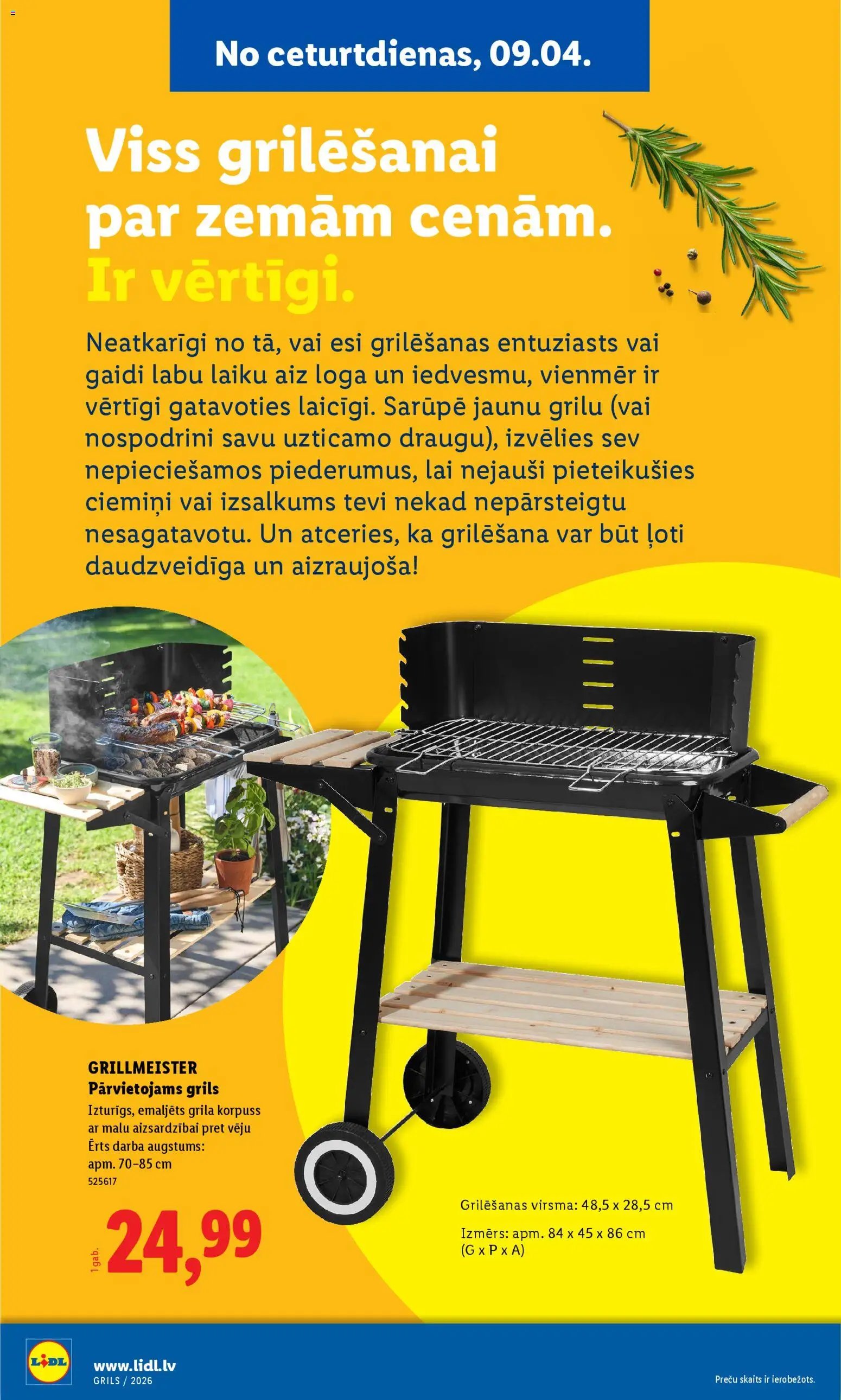 Lidl - Grila katalogs