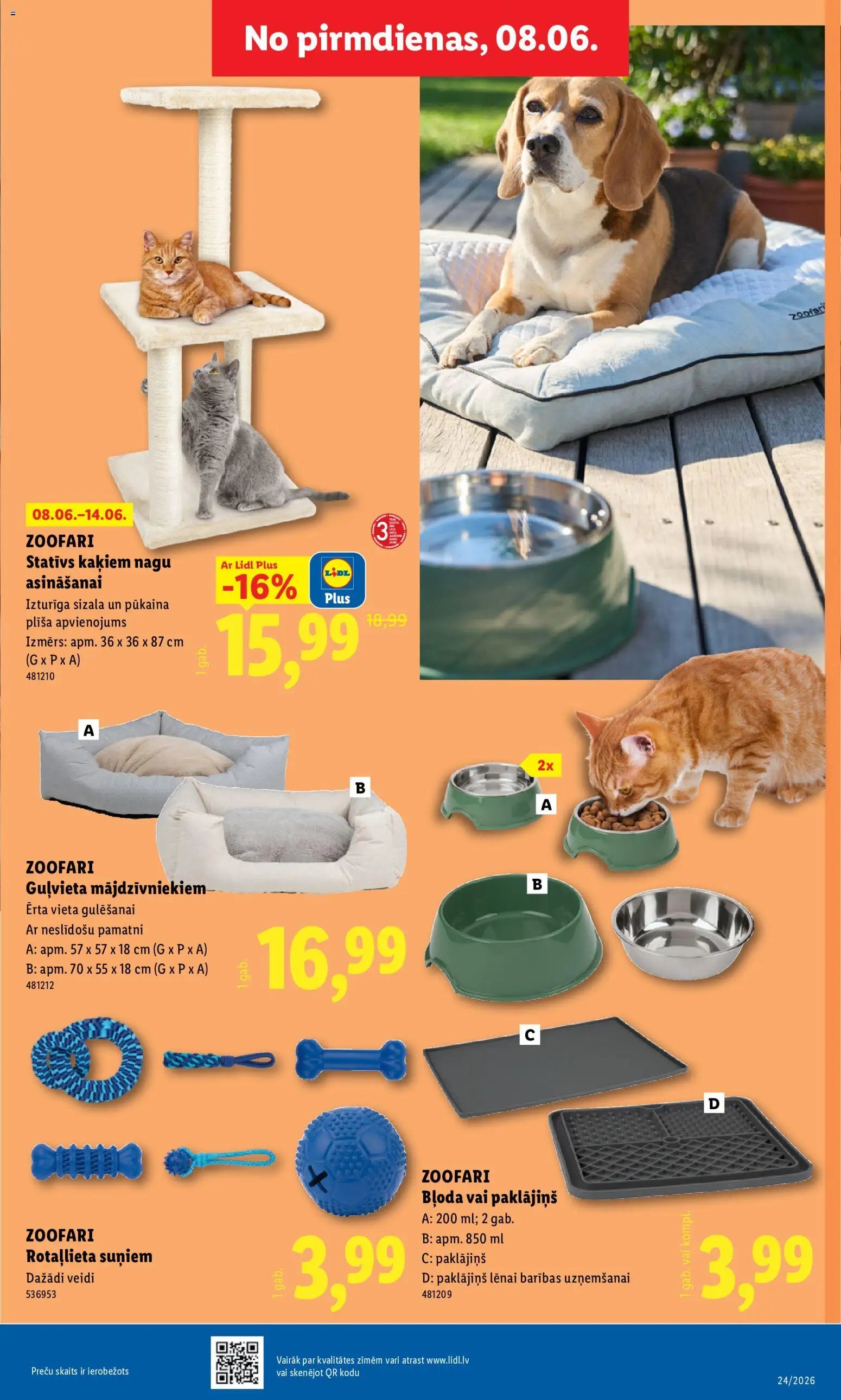 Lidl Nepārtikas preču piedāvājums