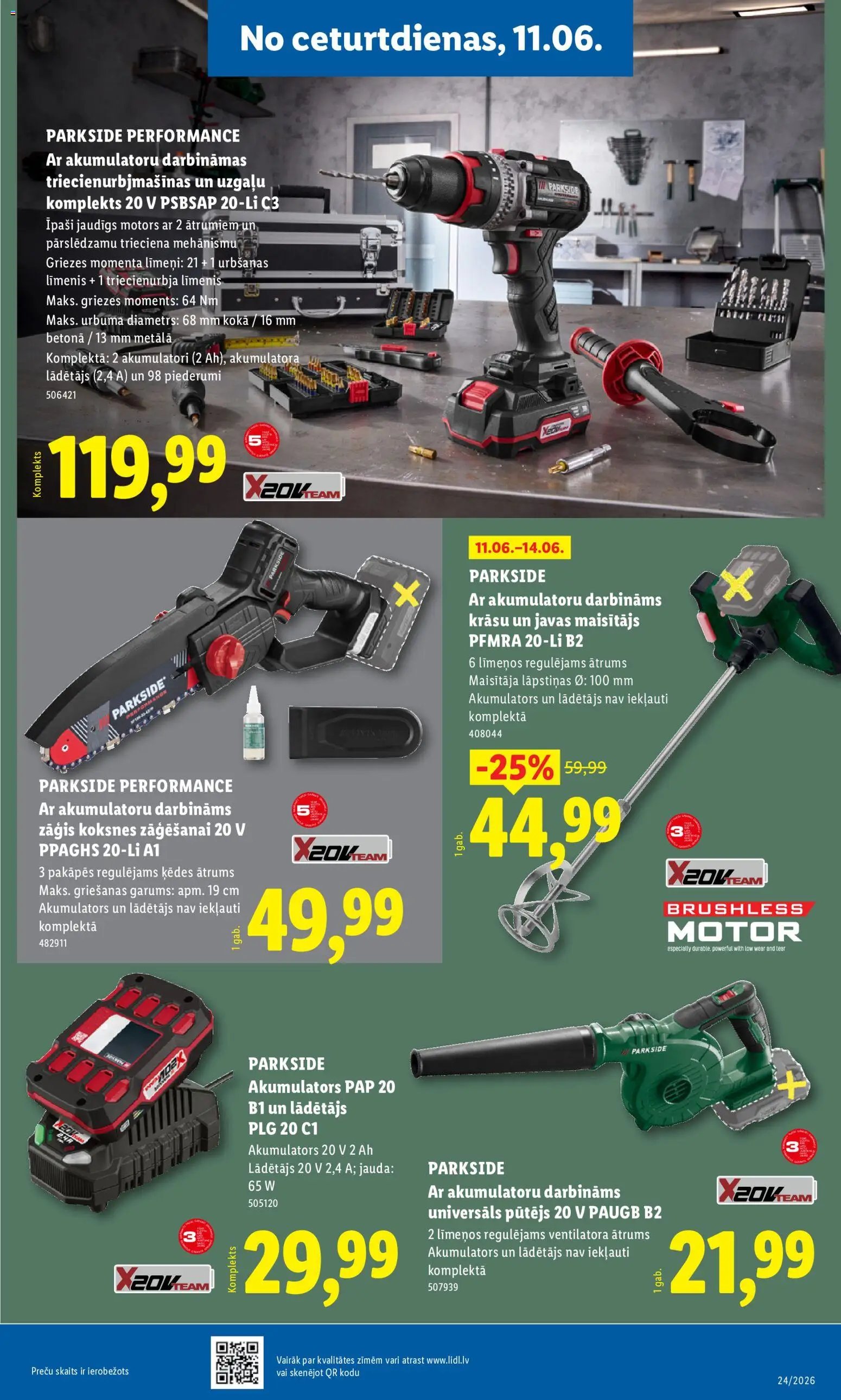 Lidl Nepārtikas preču piedāvājums
