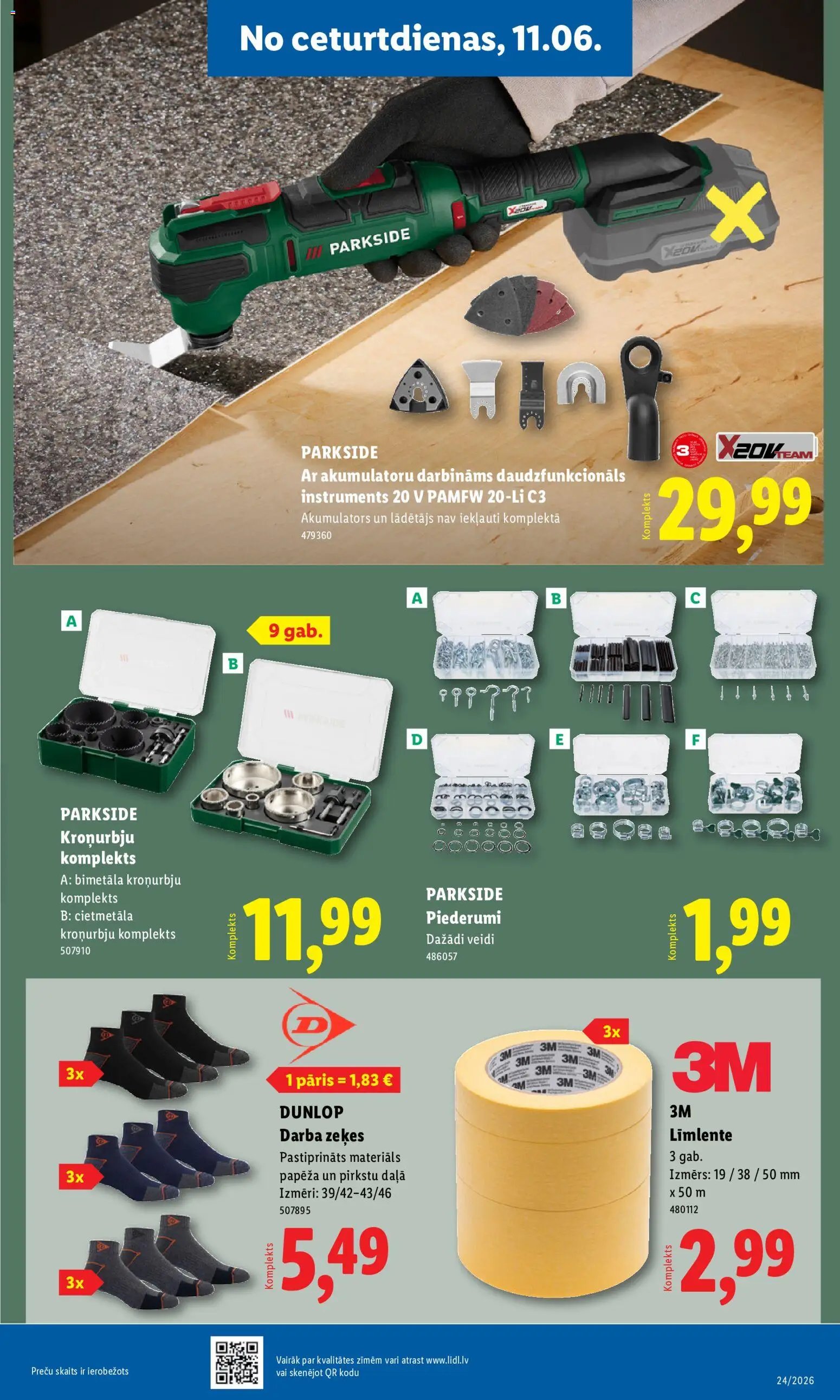 Lidl Nepārtikas preču piedāvājums