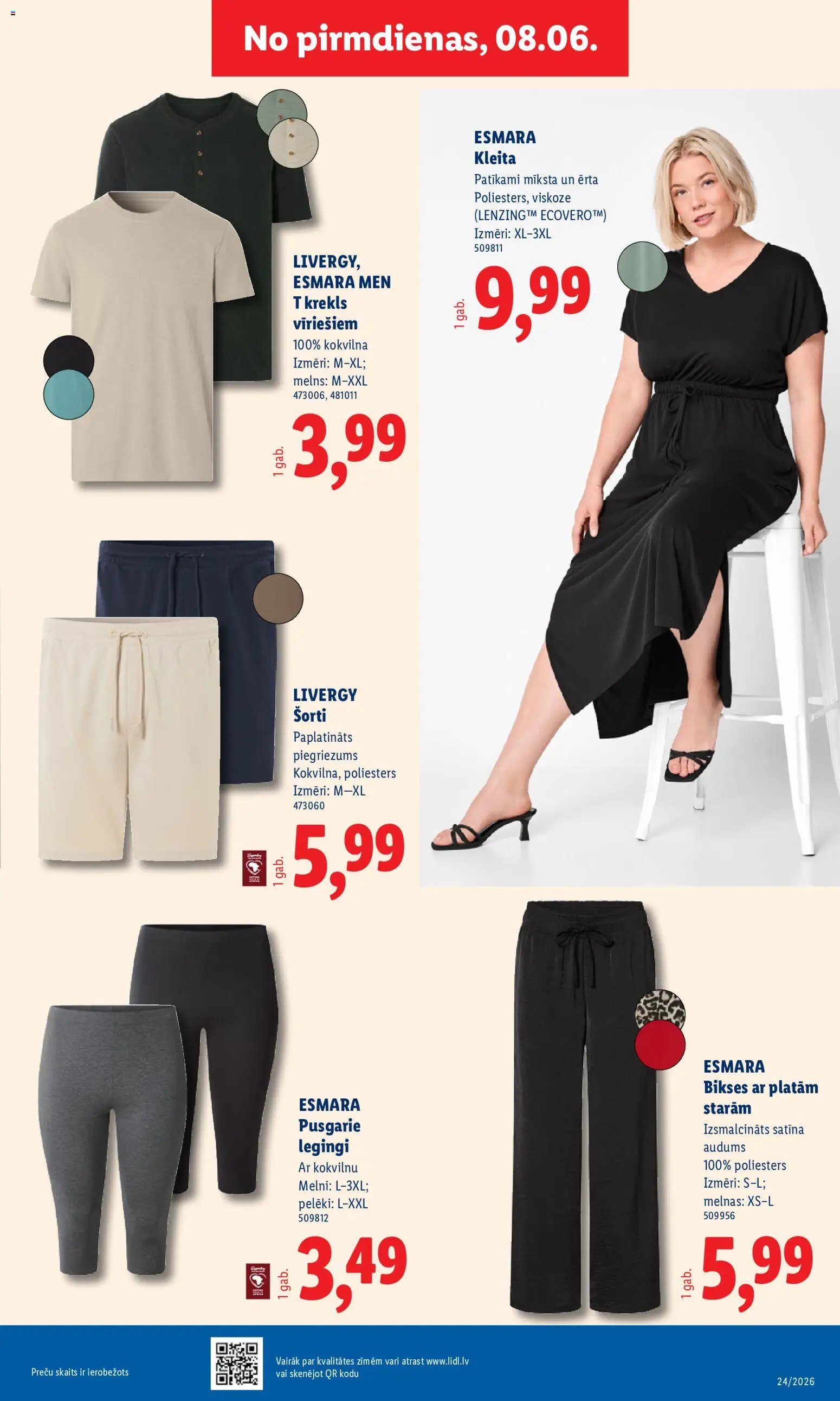 Lidl Nepārtikas preču piedāvājums