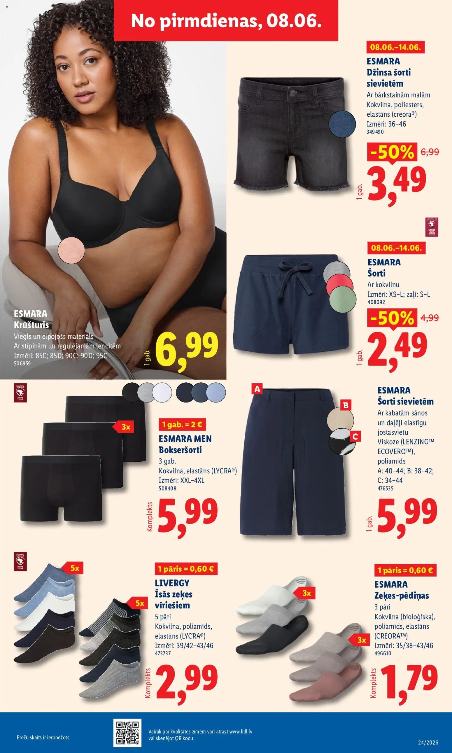 Lidl Nepārtikas preču piedāvājums