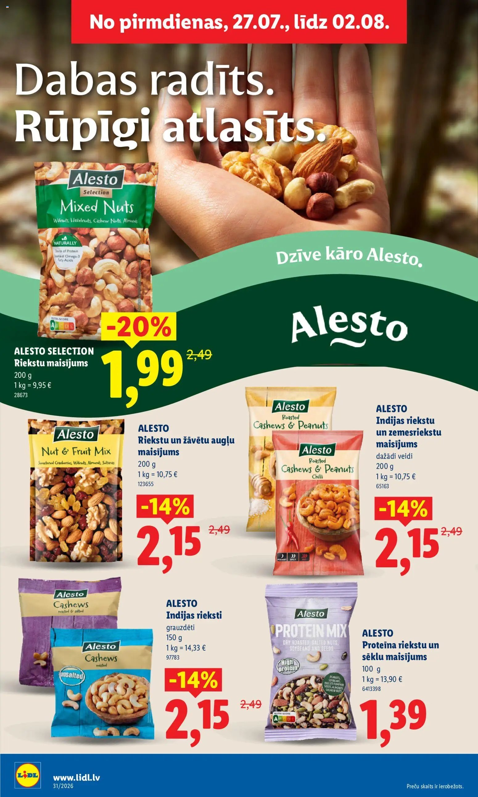 Lidl - Aktuālais akciju buklets