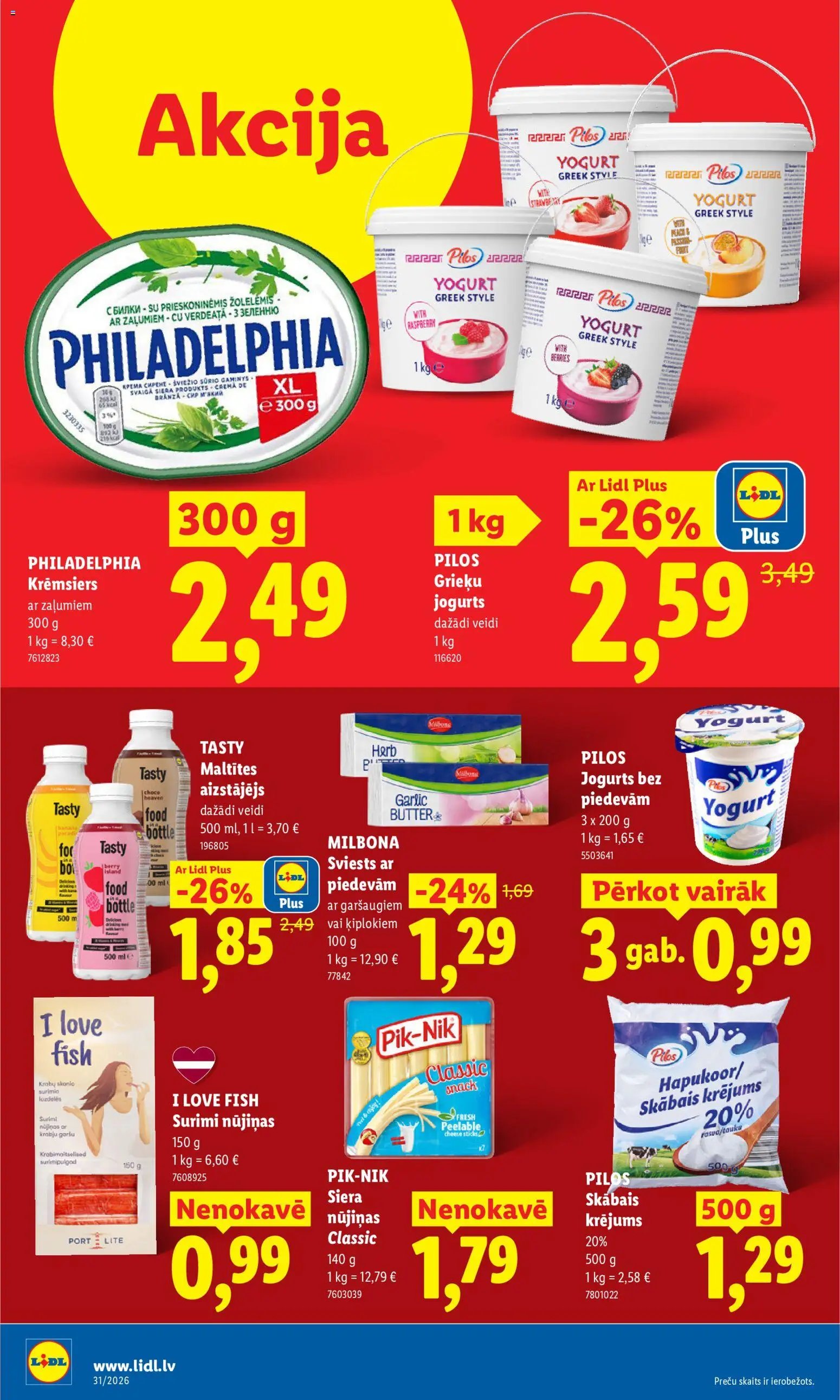Lidl - Aktuālais akciju buklets