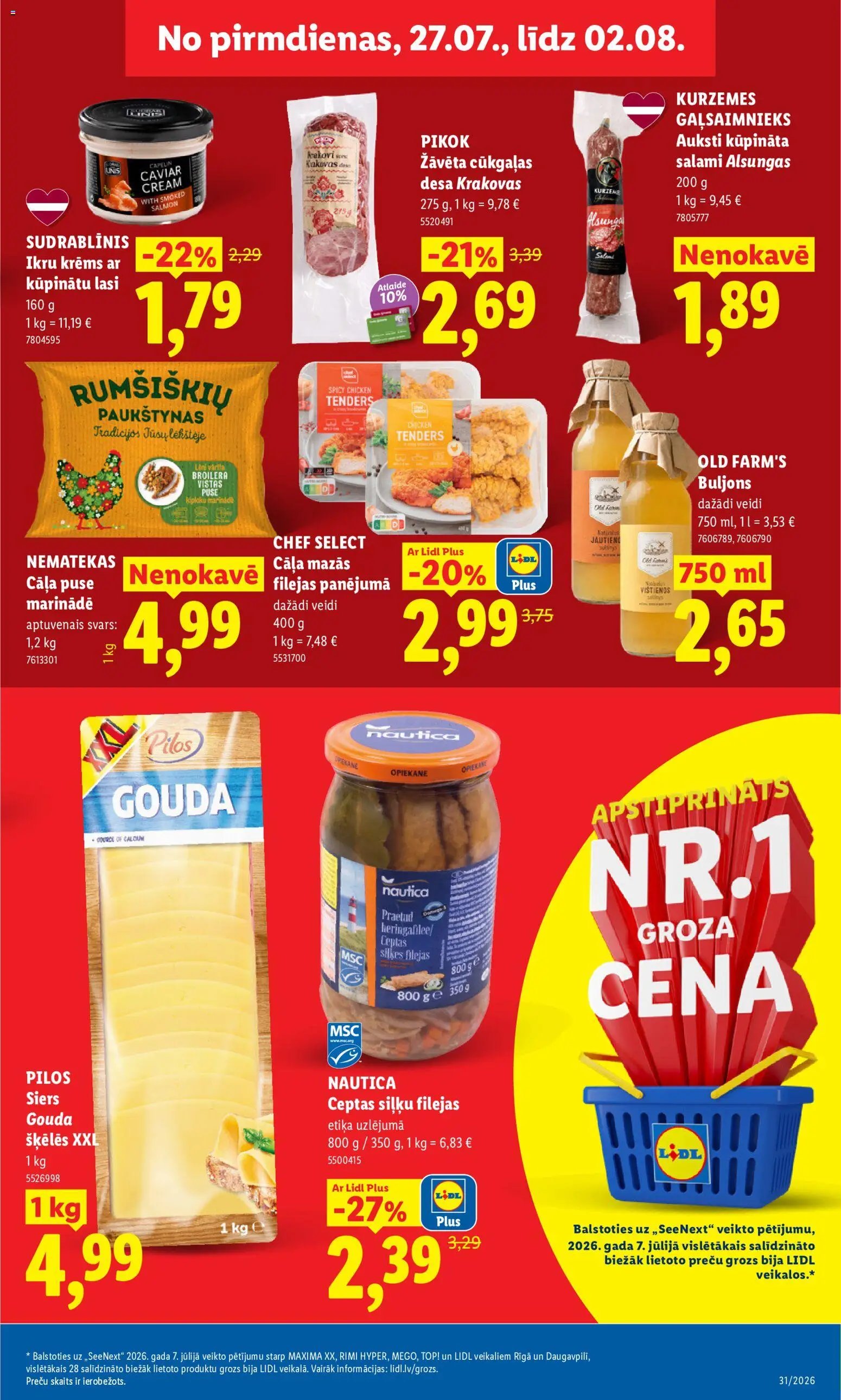 Lidl - Aktuālais akciju buklets