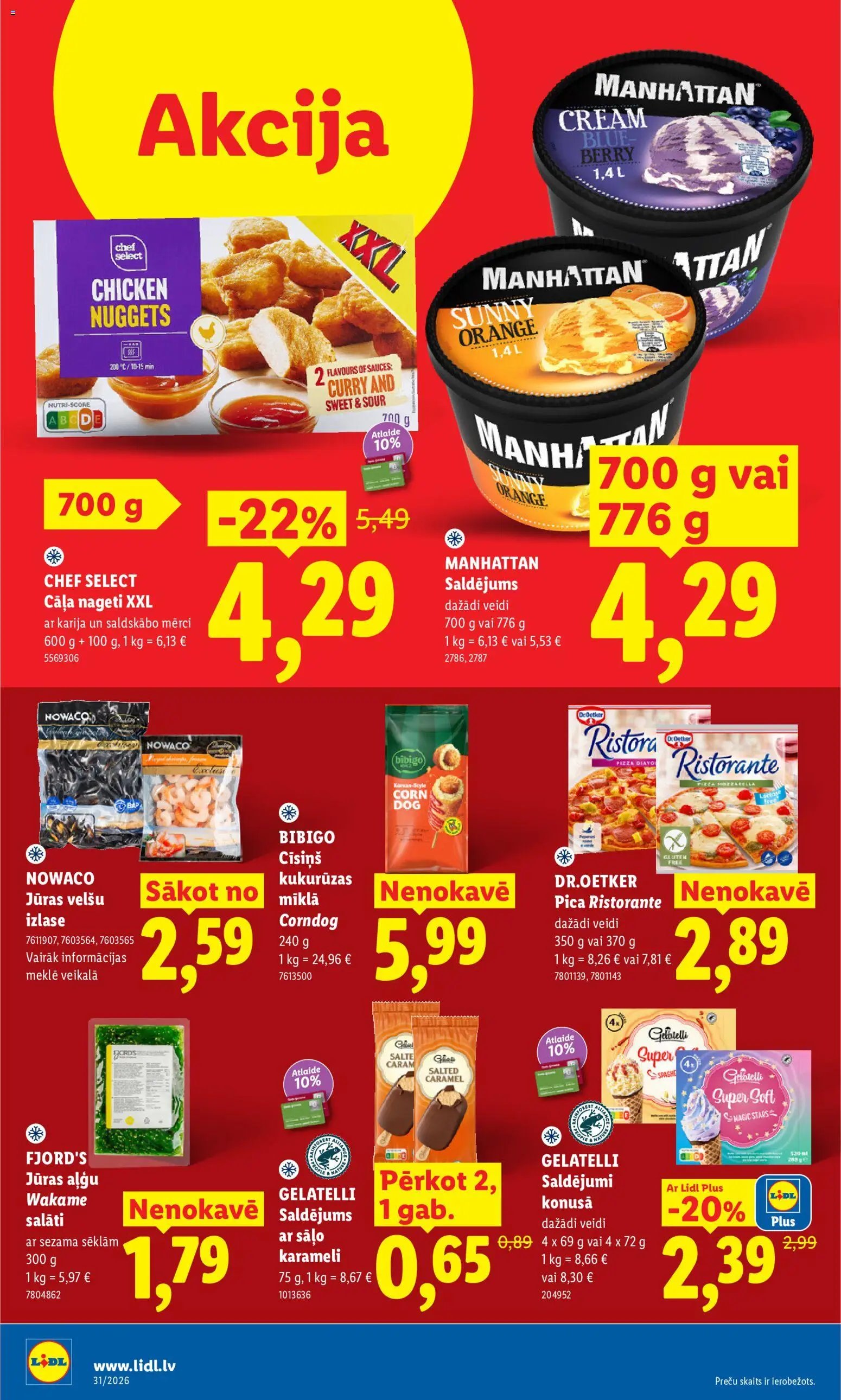 Lidl - Aktuālais akciju buklets