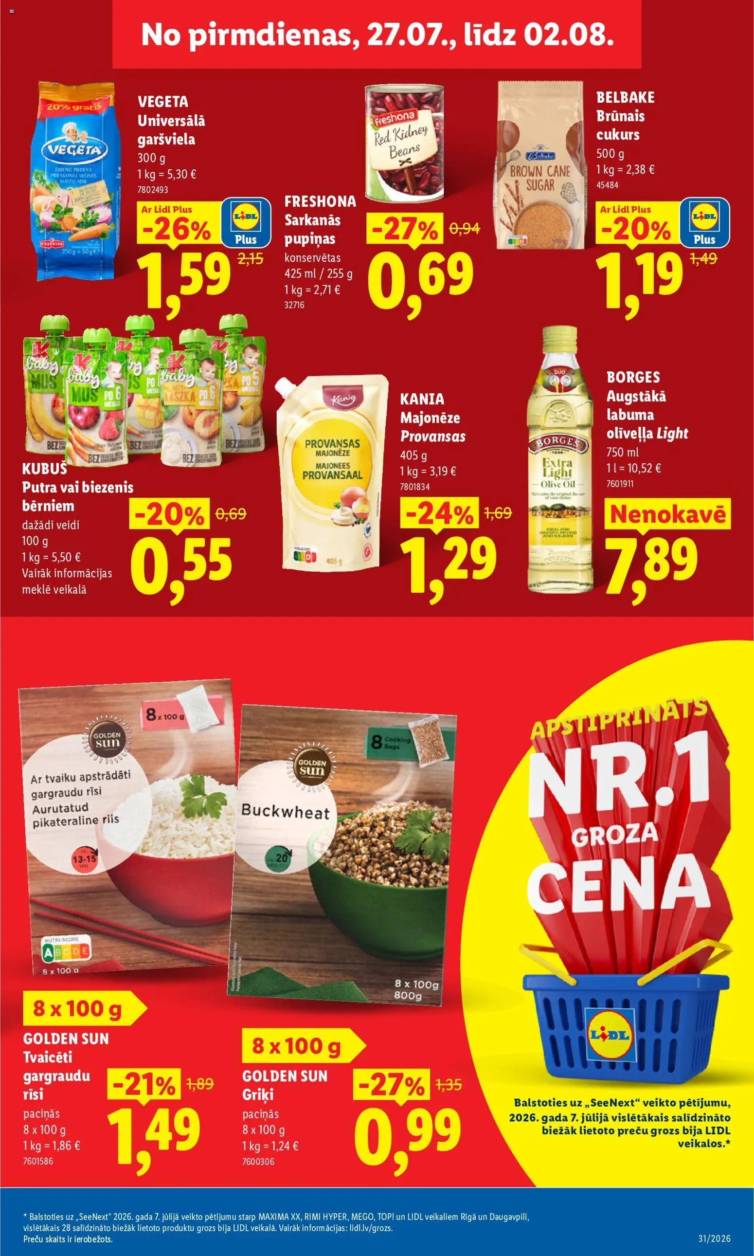 Lidl - Aktuālais akciju buklets