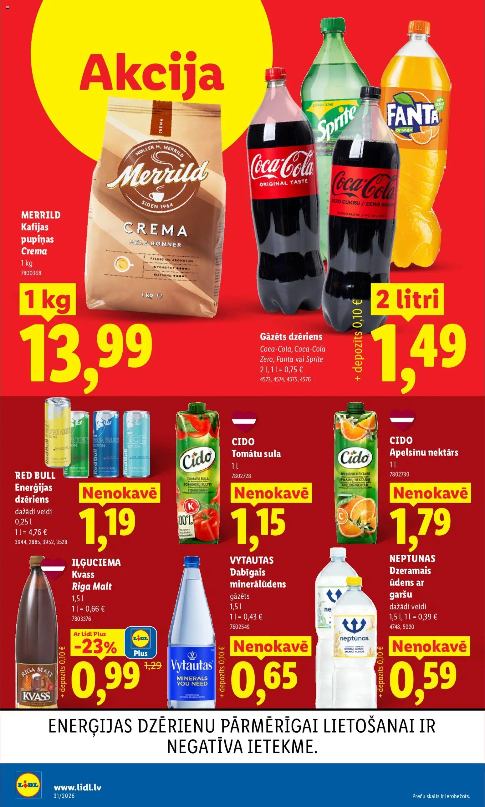 Lidl - Aktuālais akciju buklets