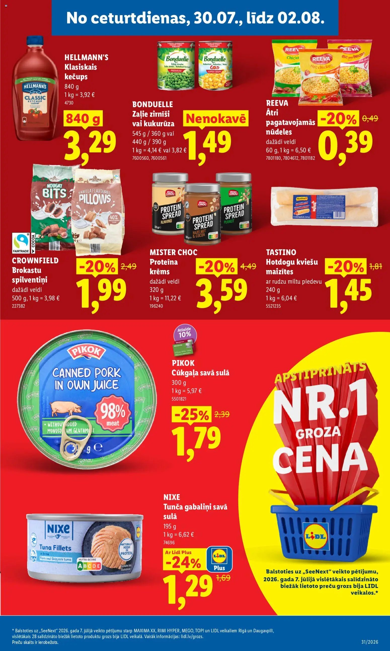 Lidl - Aktuālais akciju buklets