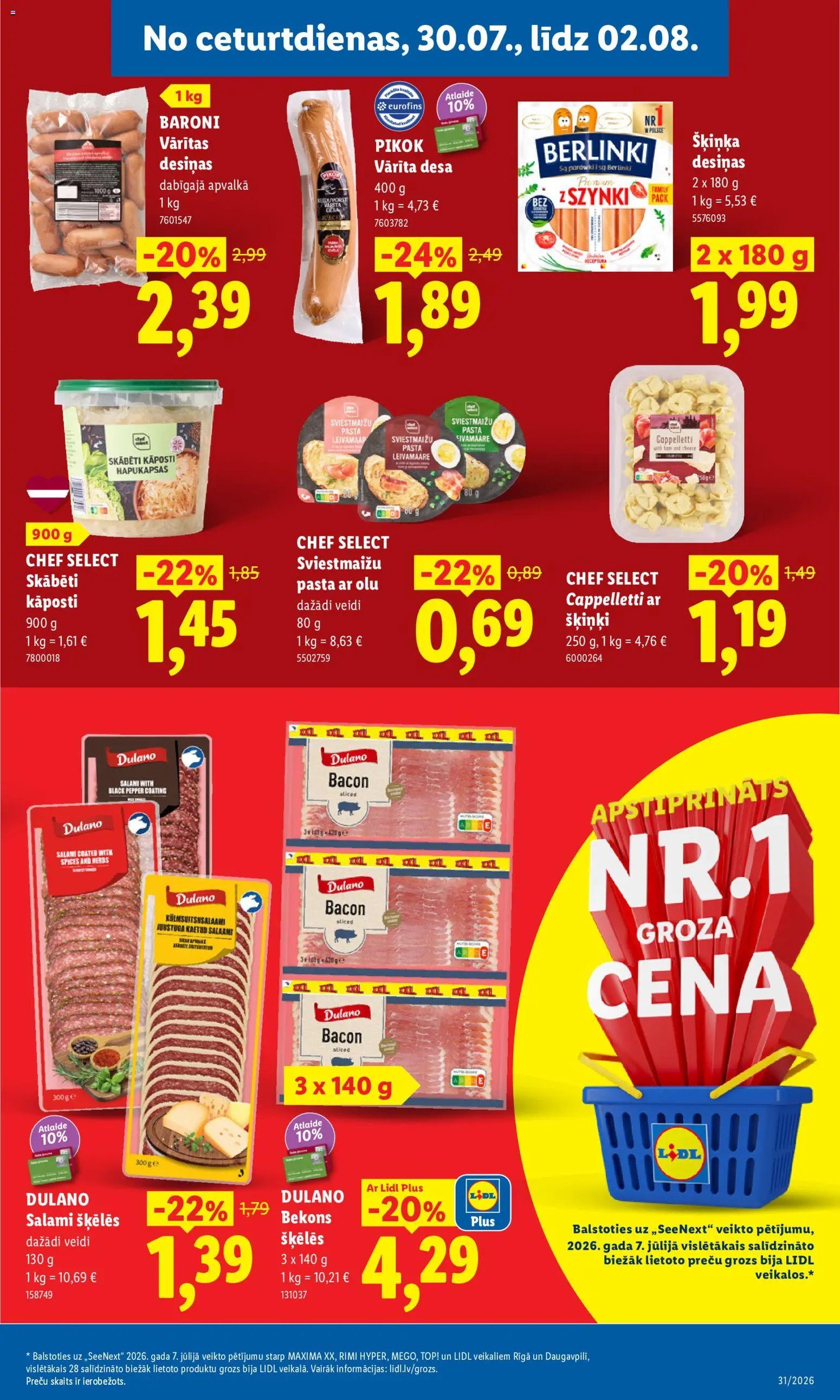 Lidl - Aktuālais akciju buklets