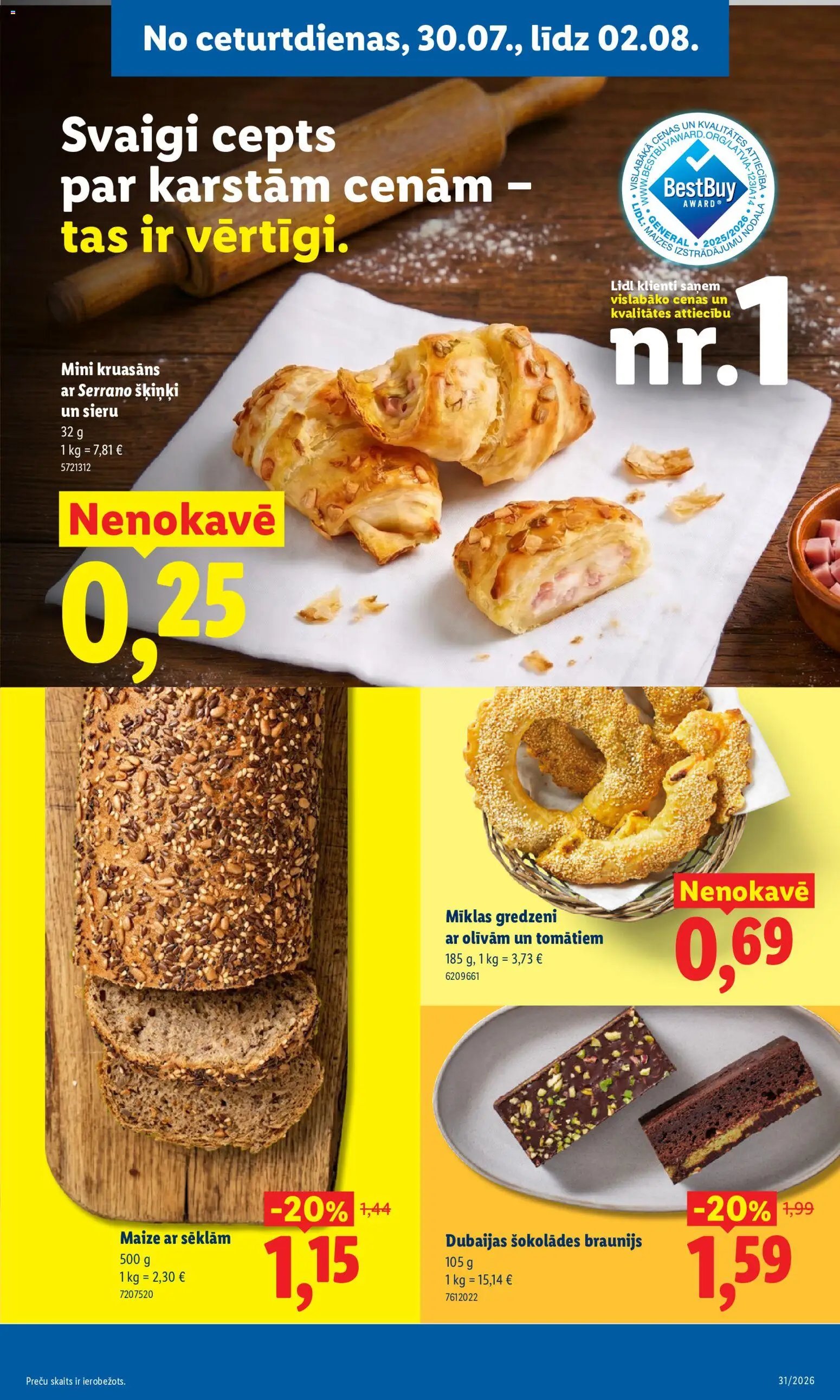 Lidl - Aktuālais akciju buklets