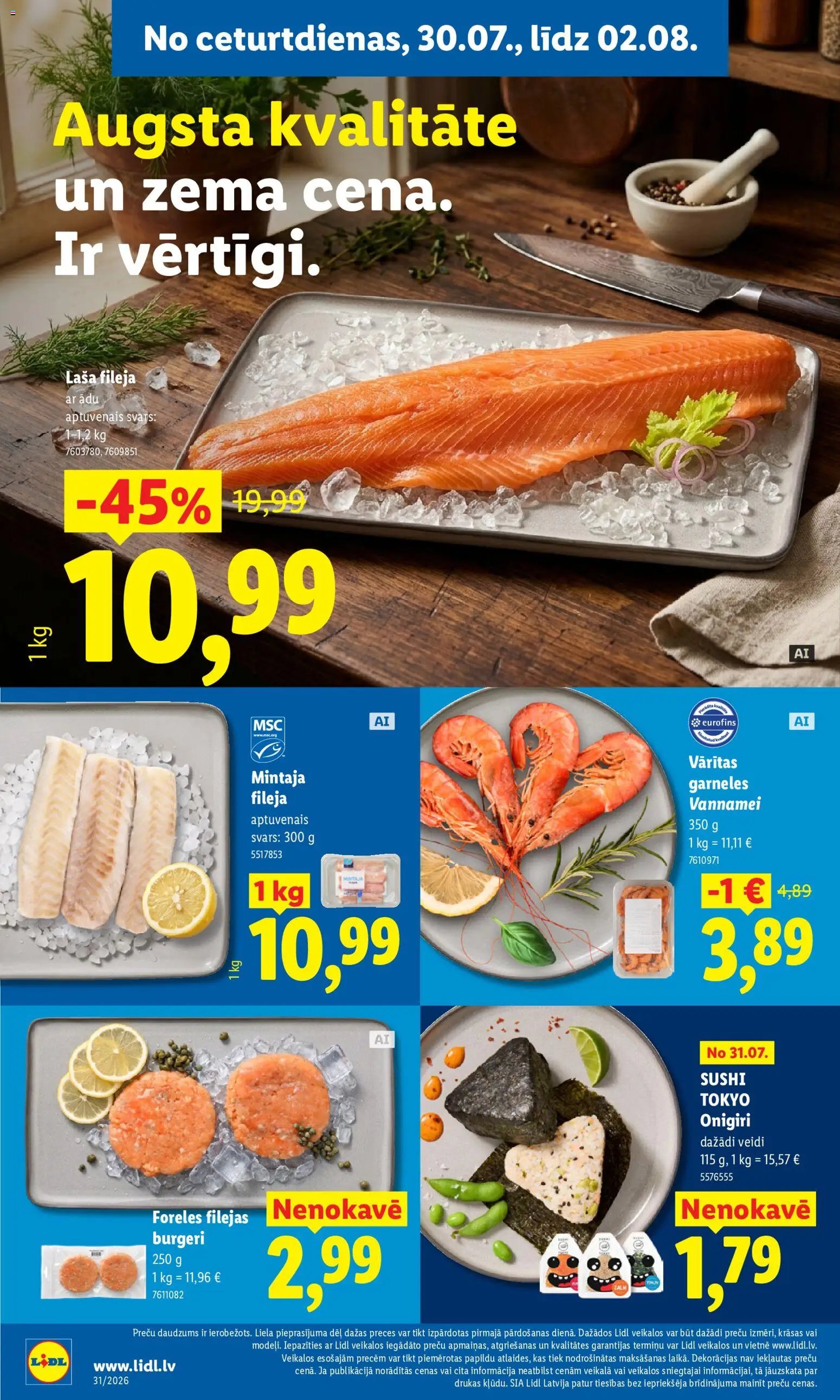 Lidl - Aktuālais akciju buklets