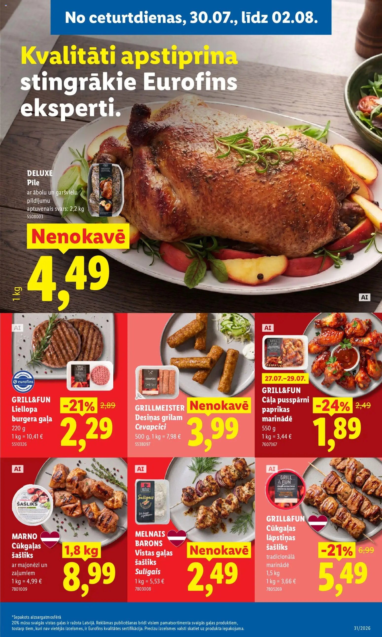 Lidl - Aktuālais akciju buklets