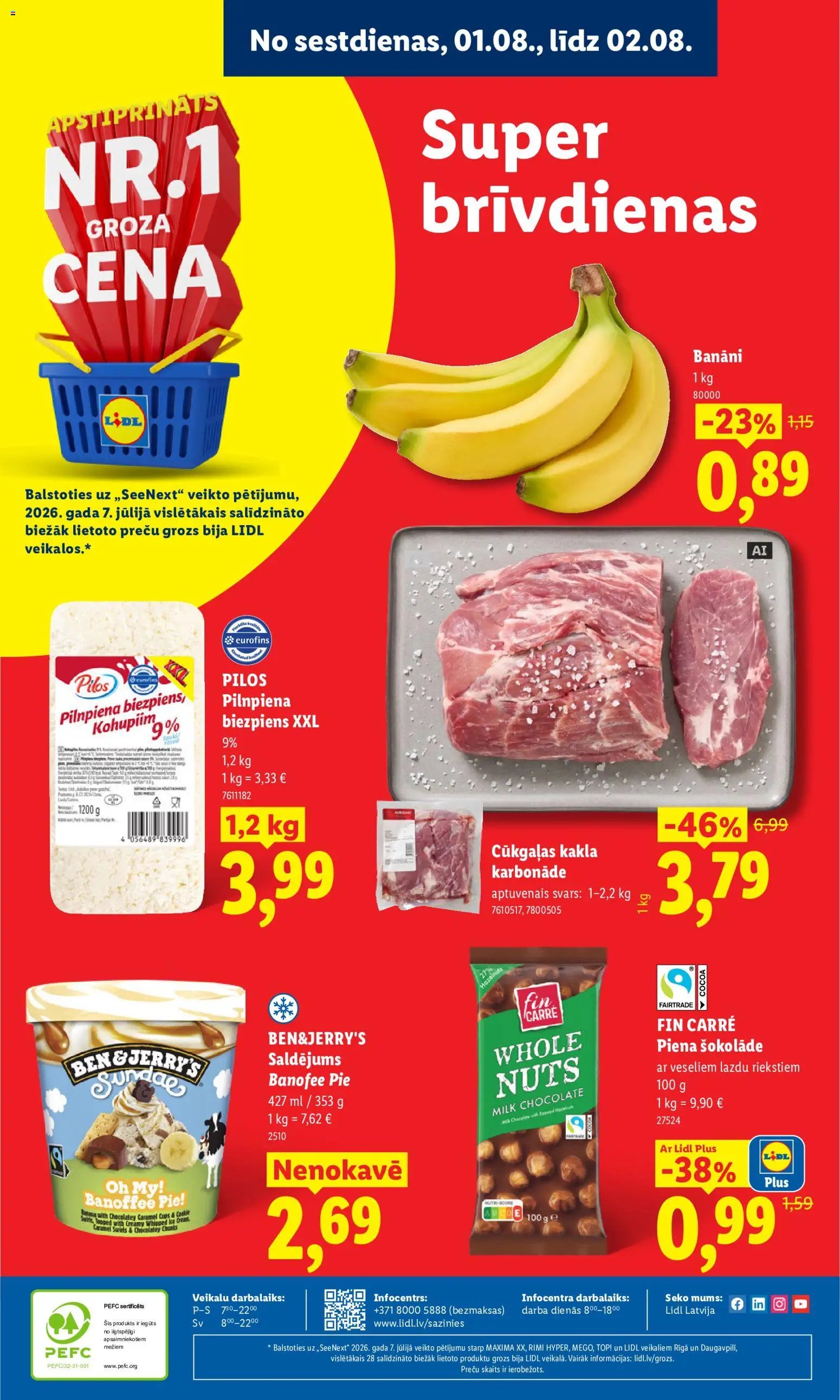 Lidl - Aktuālais akciju buklets