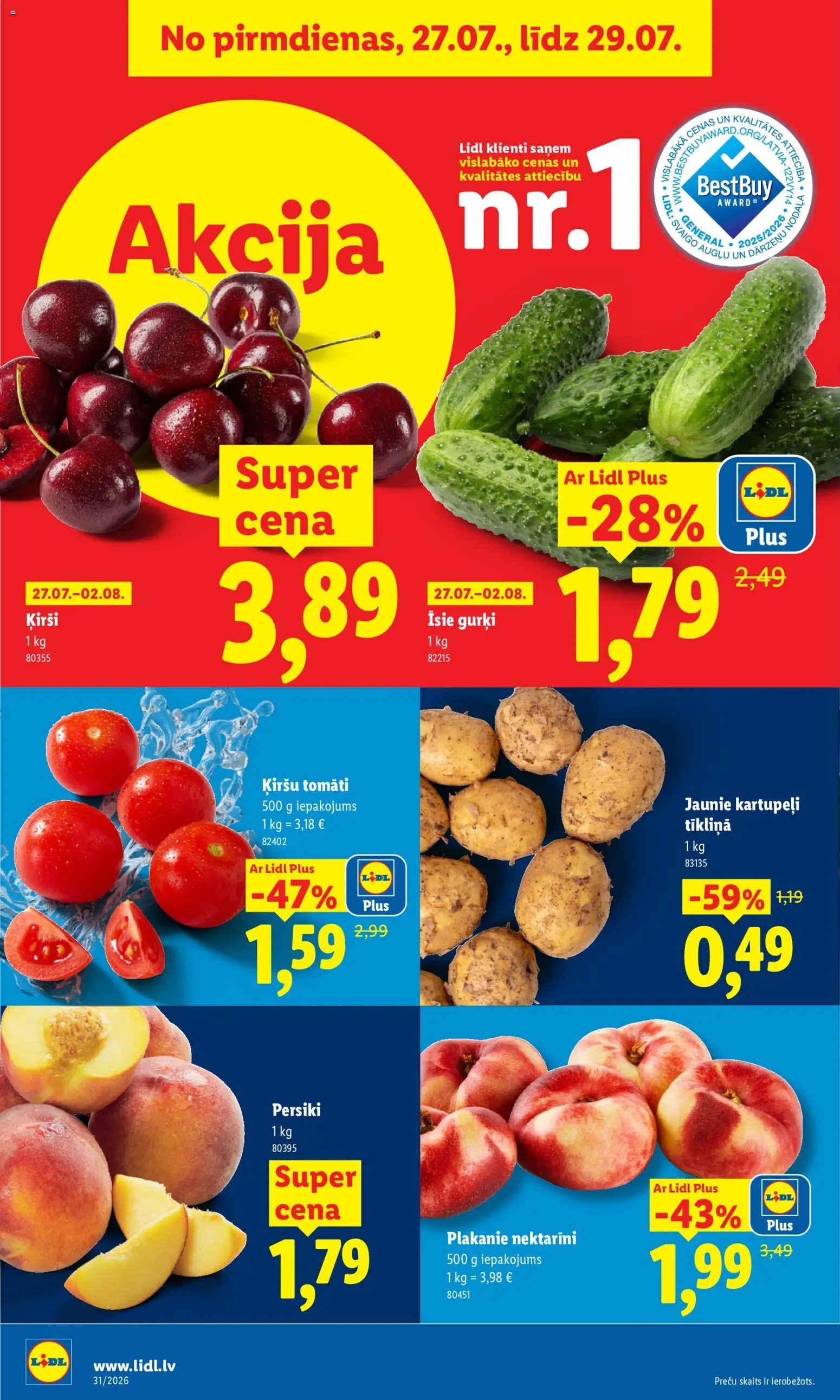 Lidl - Aktuālais akciju buklets