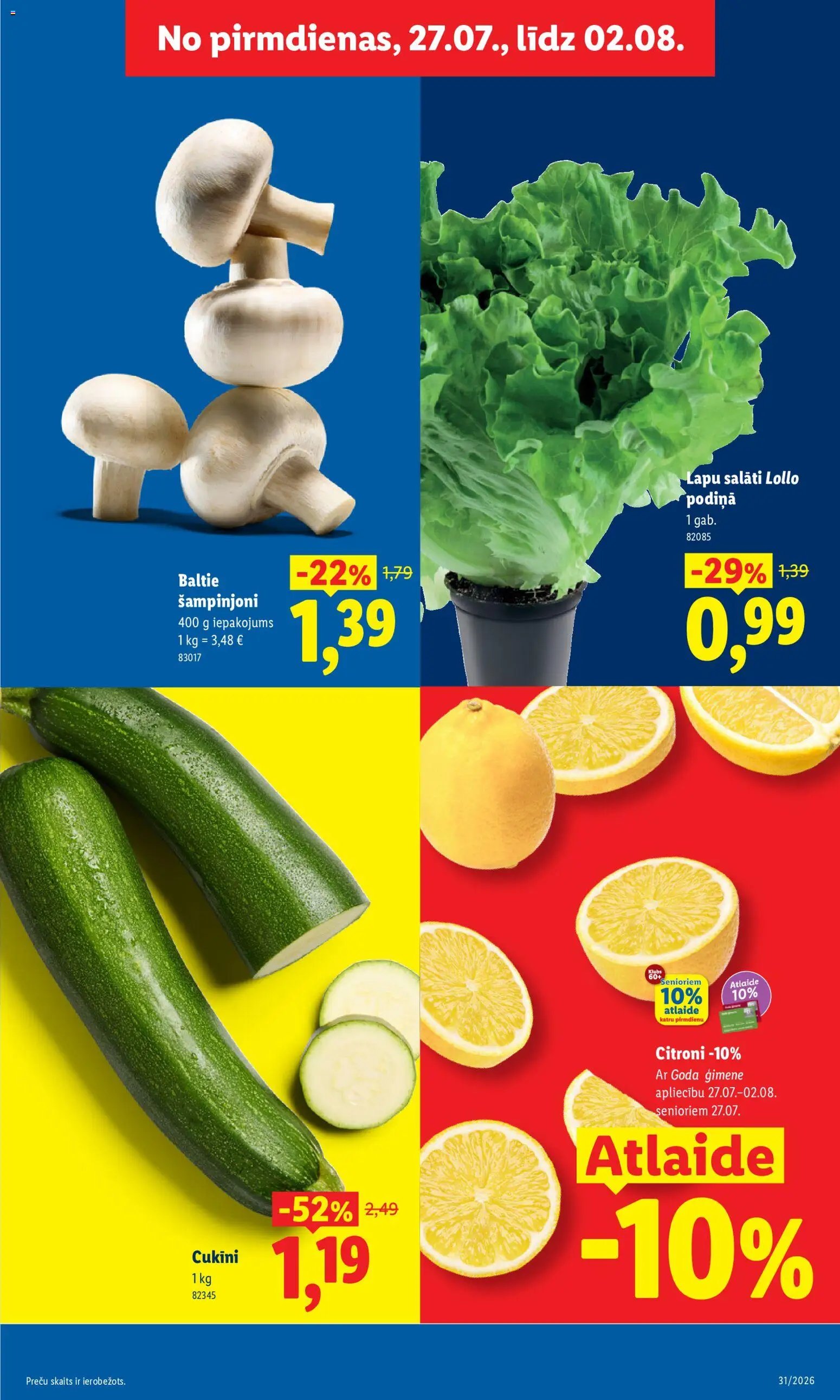 Lidl - Aktuālais akciju buklets