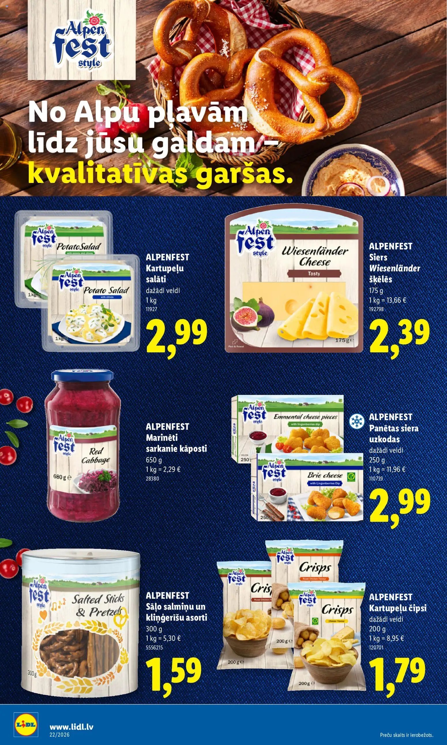 Lidl Akciju buklets
