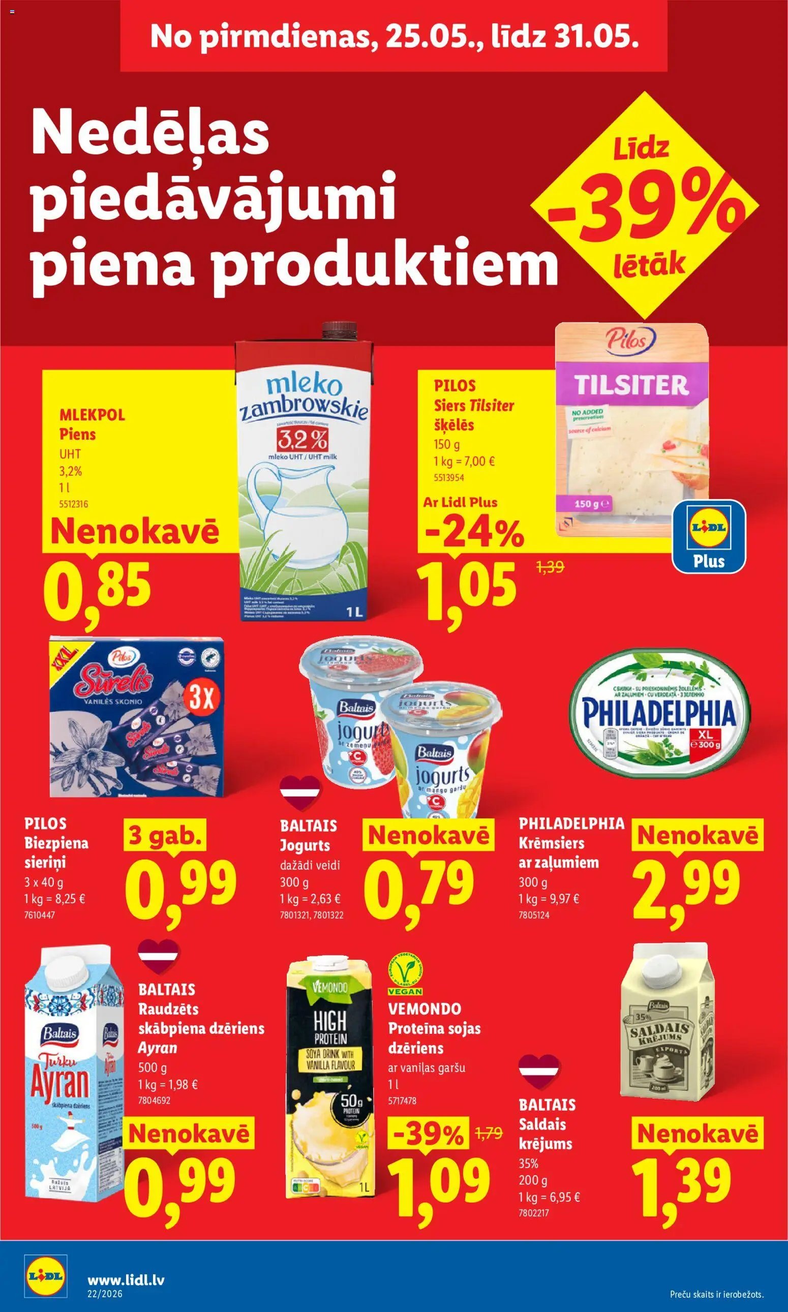 Lidl Akciju buklets