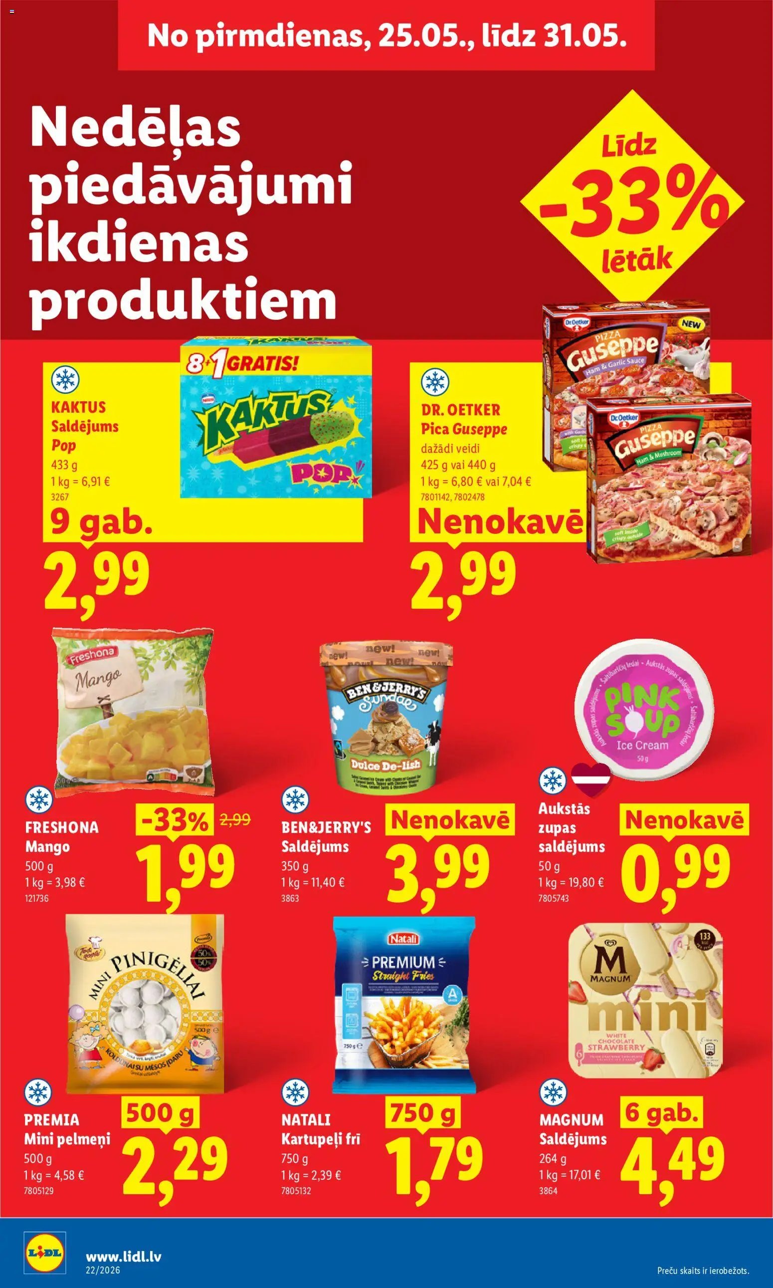Lidl Akciju buklets
