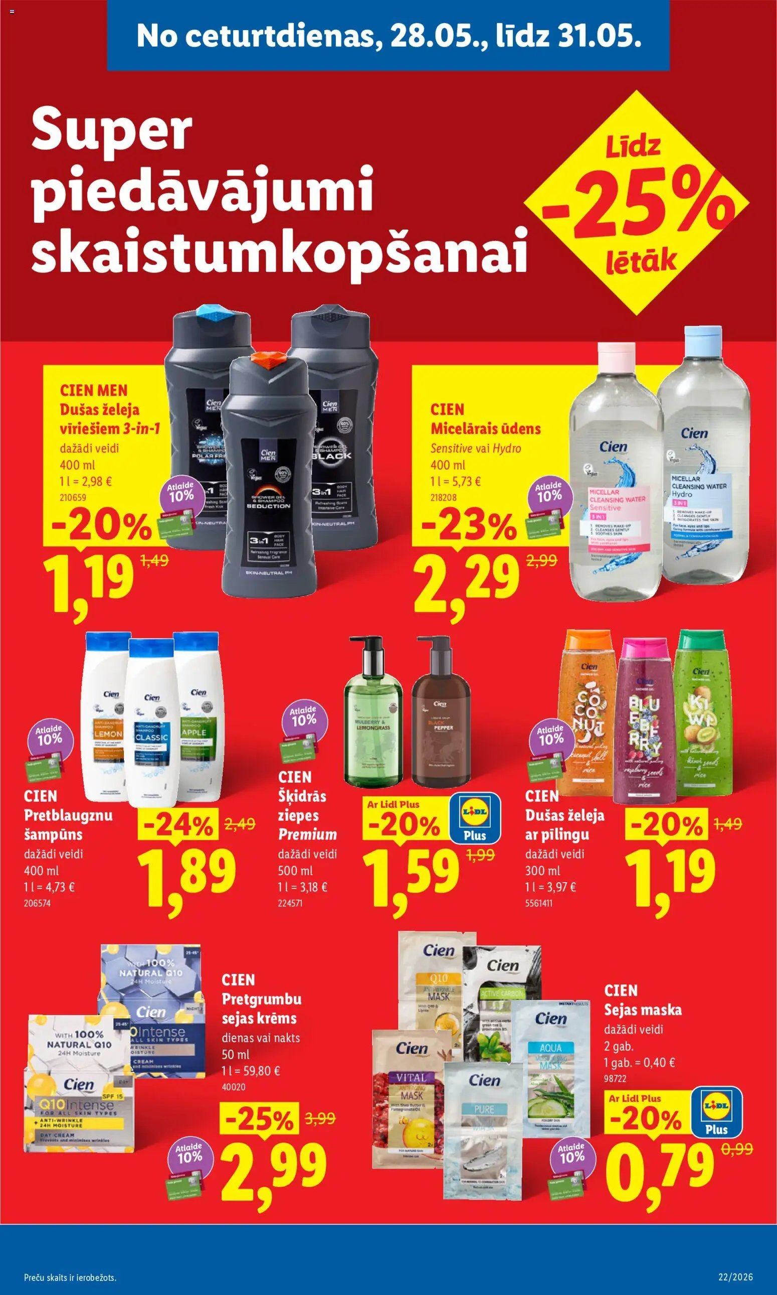 Lidl Akciju buklets