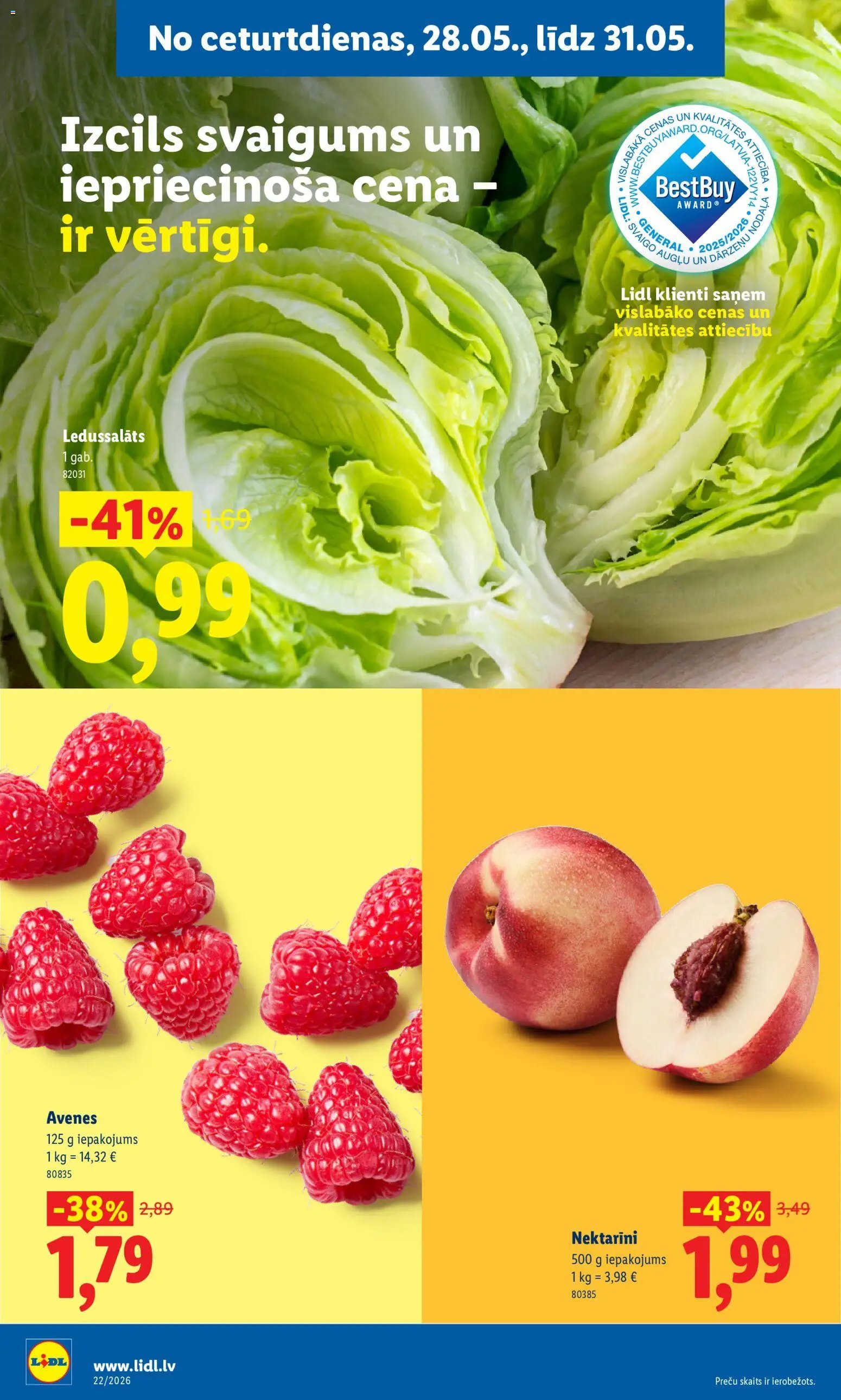 Lidl Akciju buklets
