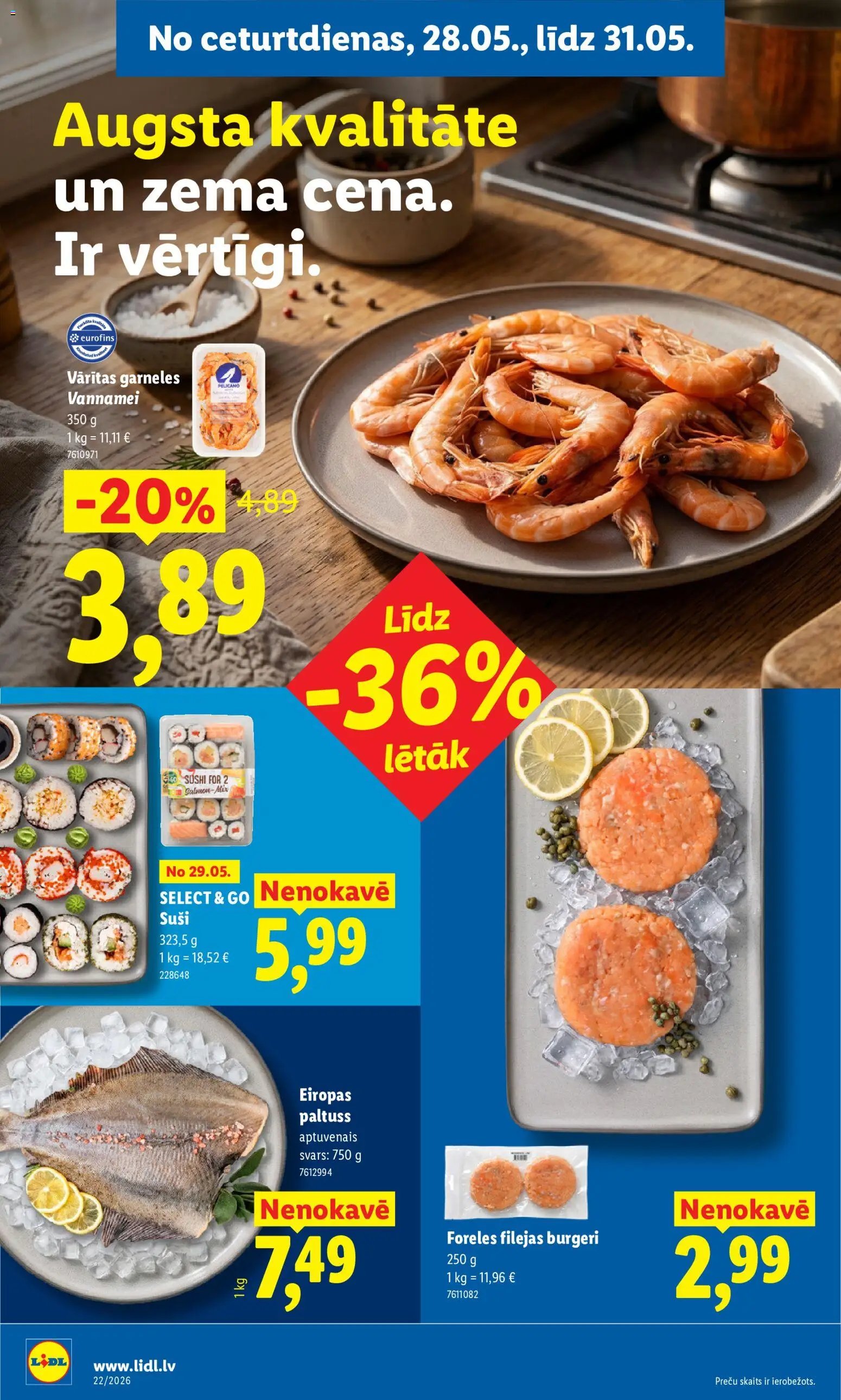 Lidl Akciju buklets