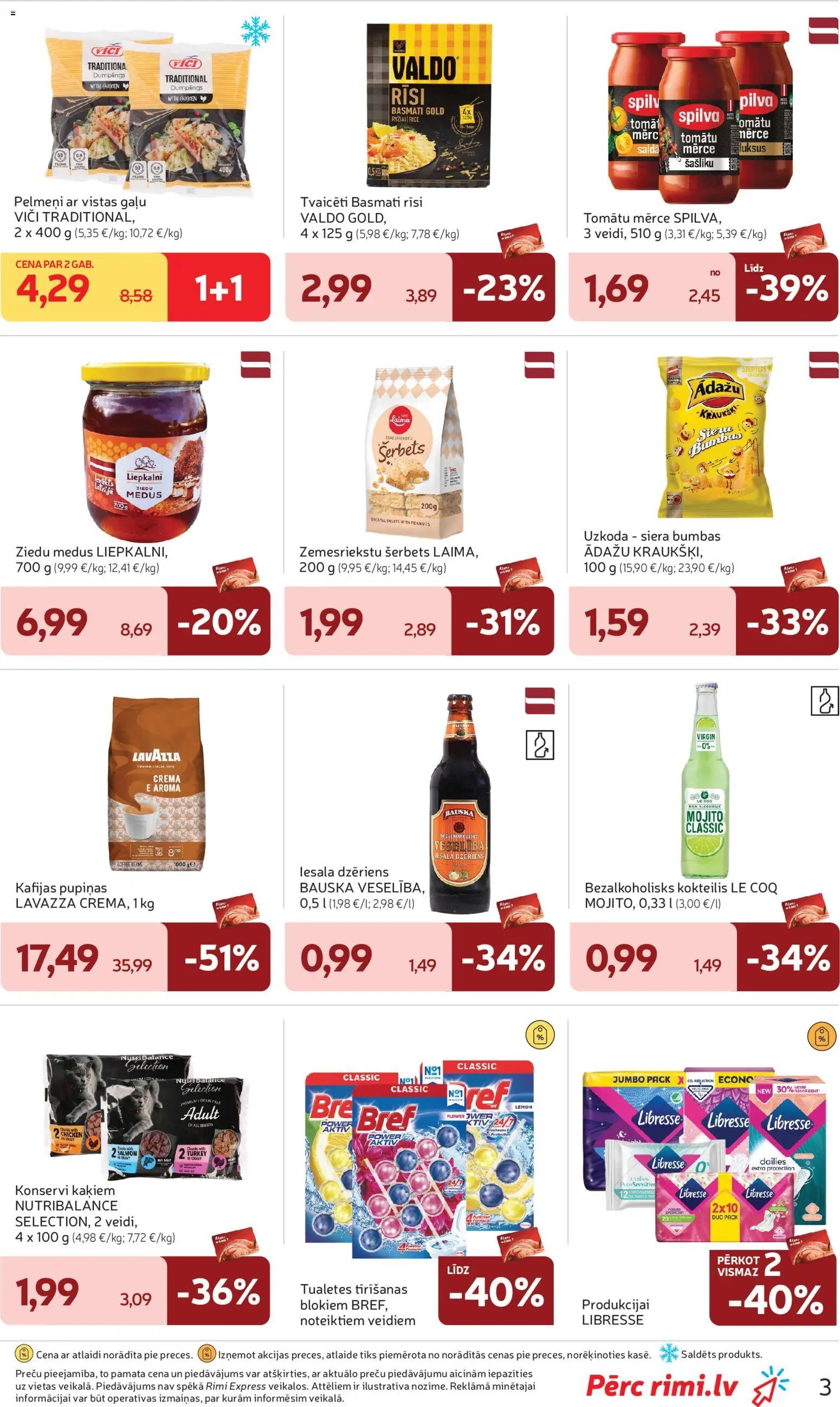 Rimi Mini Rimi akciju buklets