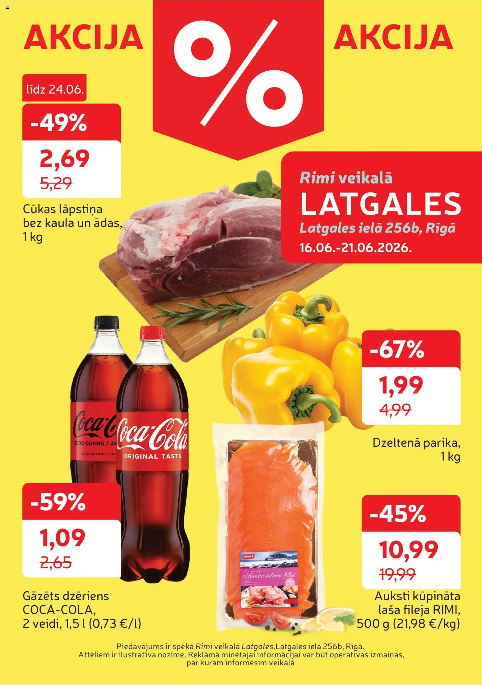 Rimi Latgales piedāvājumi