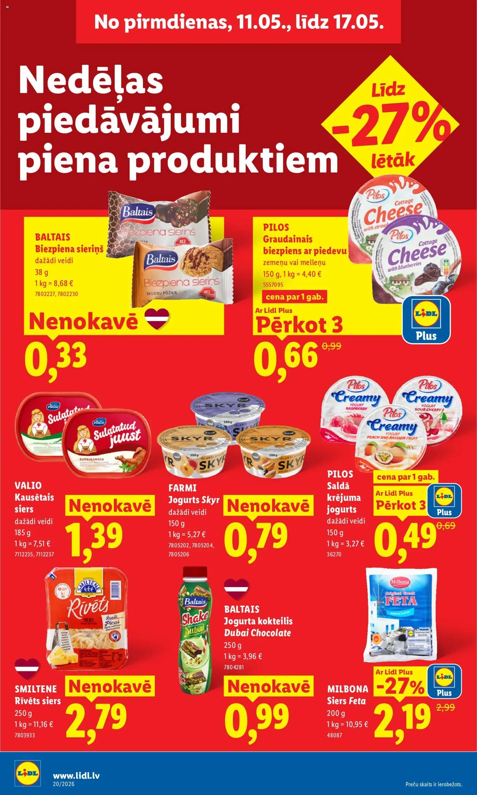 Lidl Akciju buklets