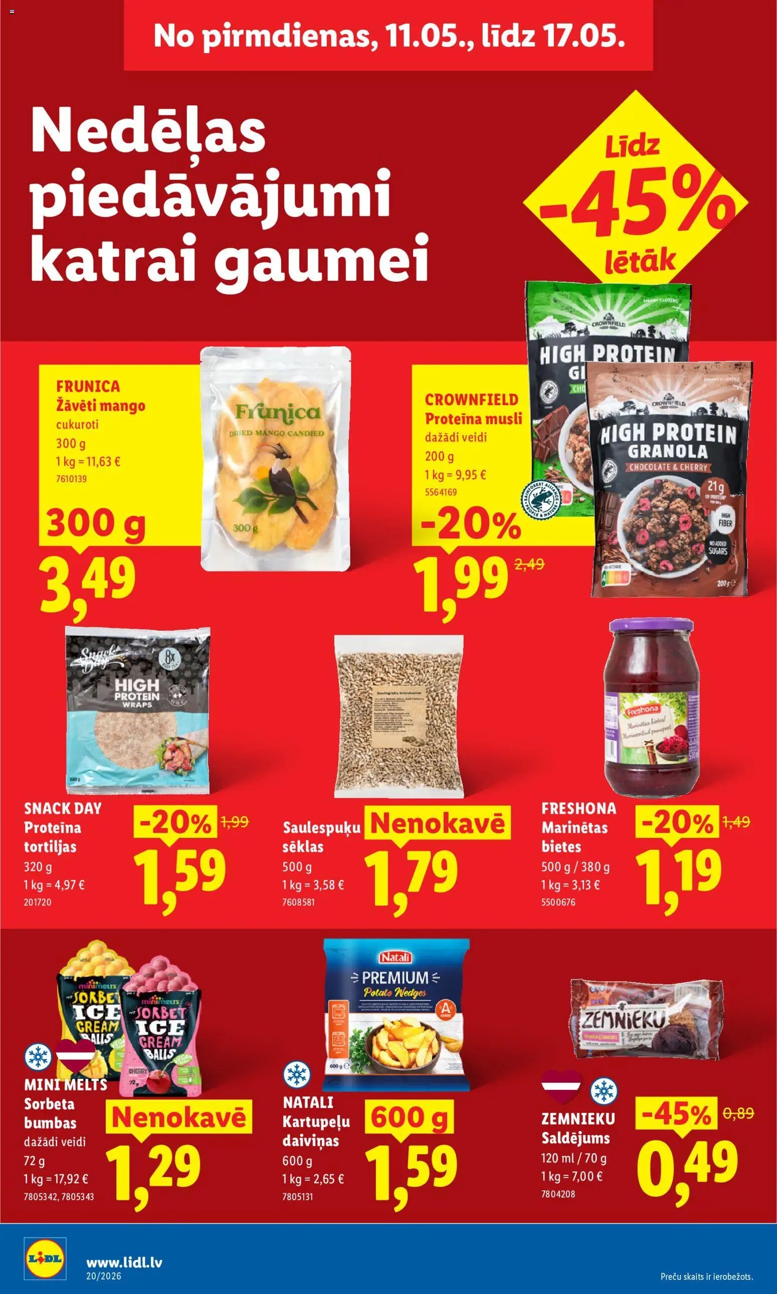 Lidl Akciju buklets