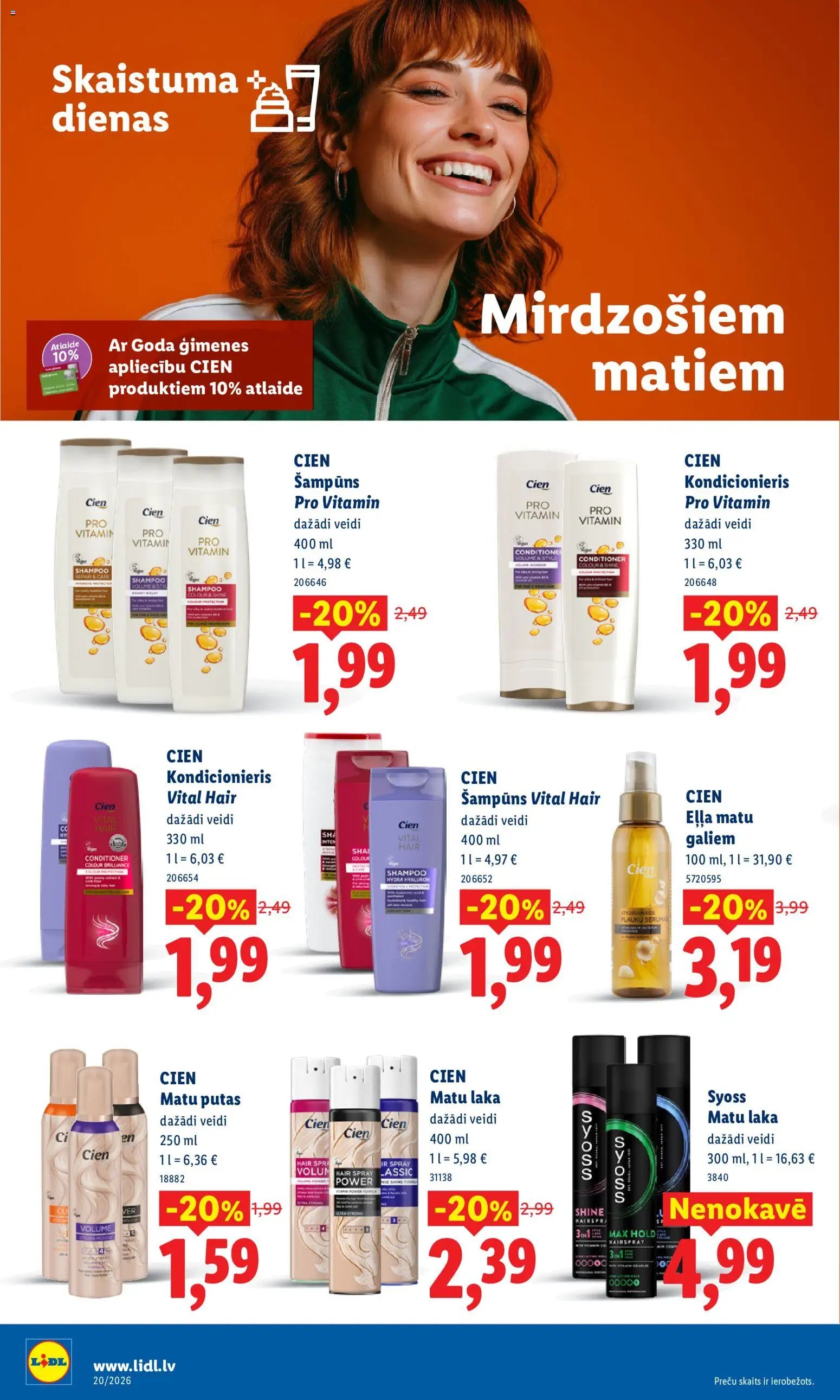 Lidl Akciju buklets