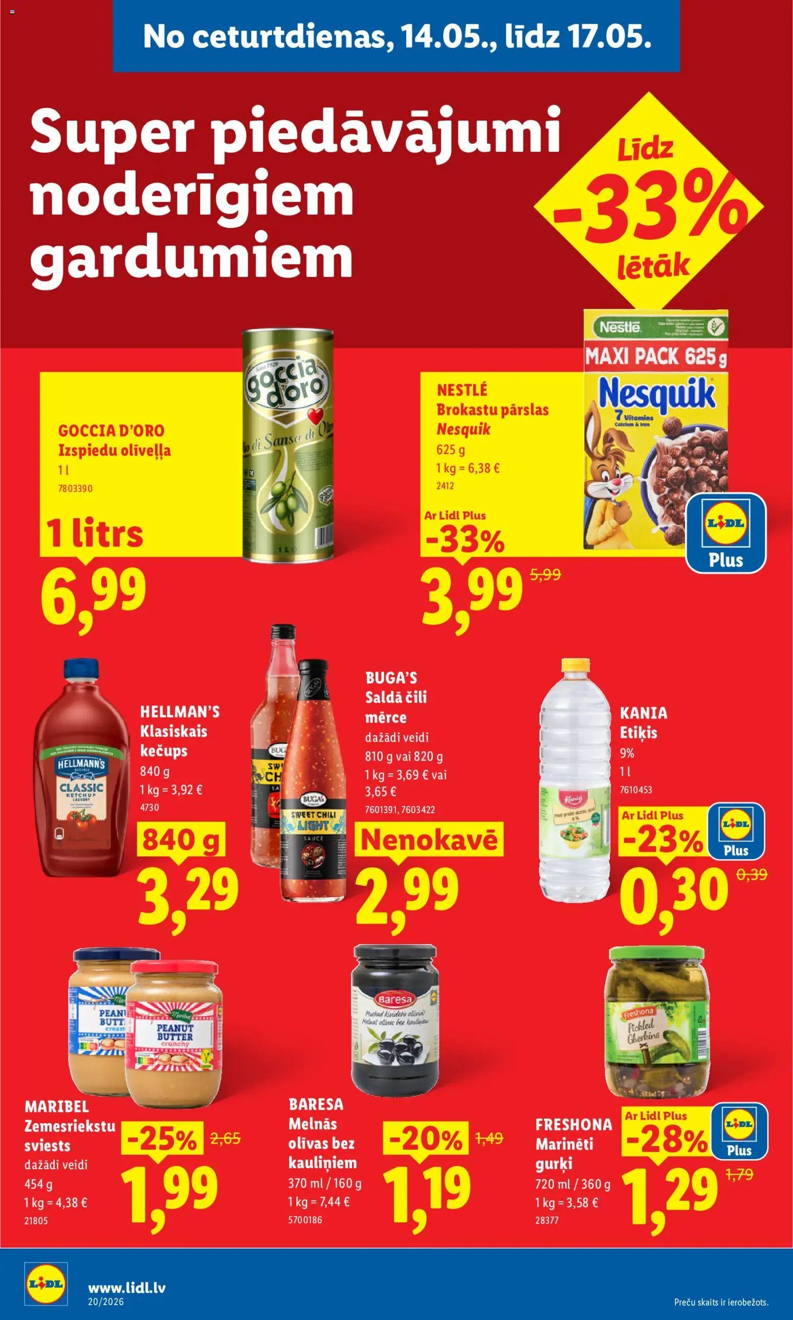 Lidl Akciju buklets