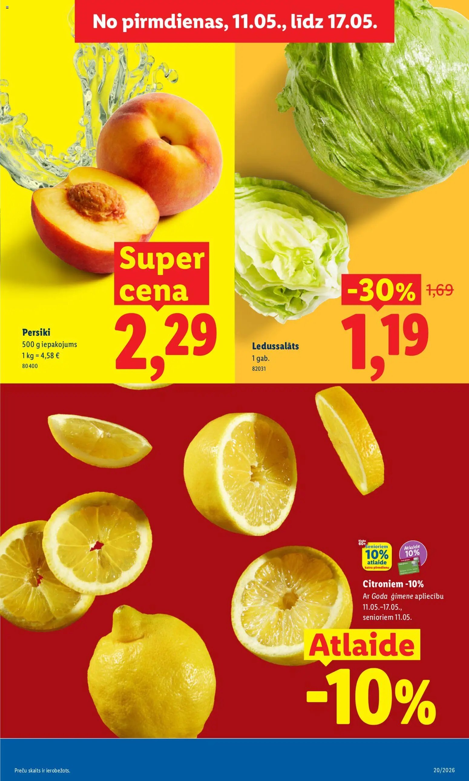 Lidl Akciju buklets
