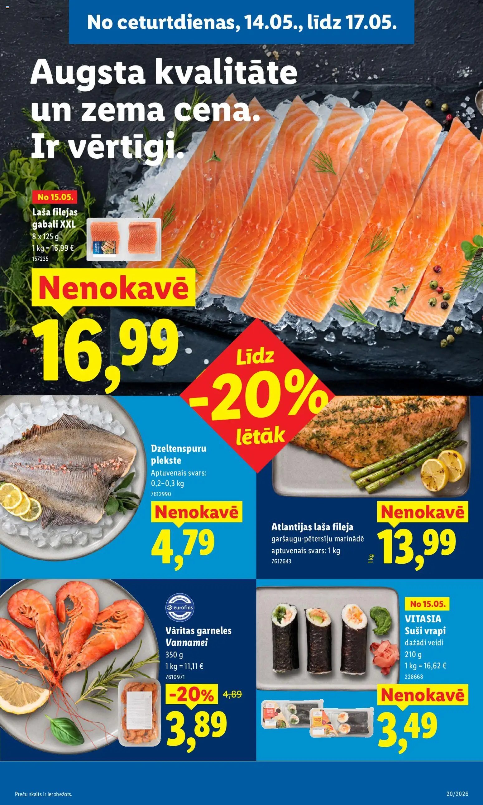 Lidl Akciju buklets