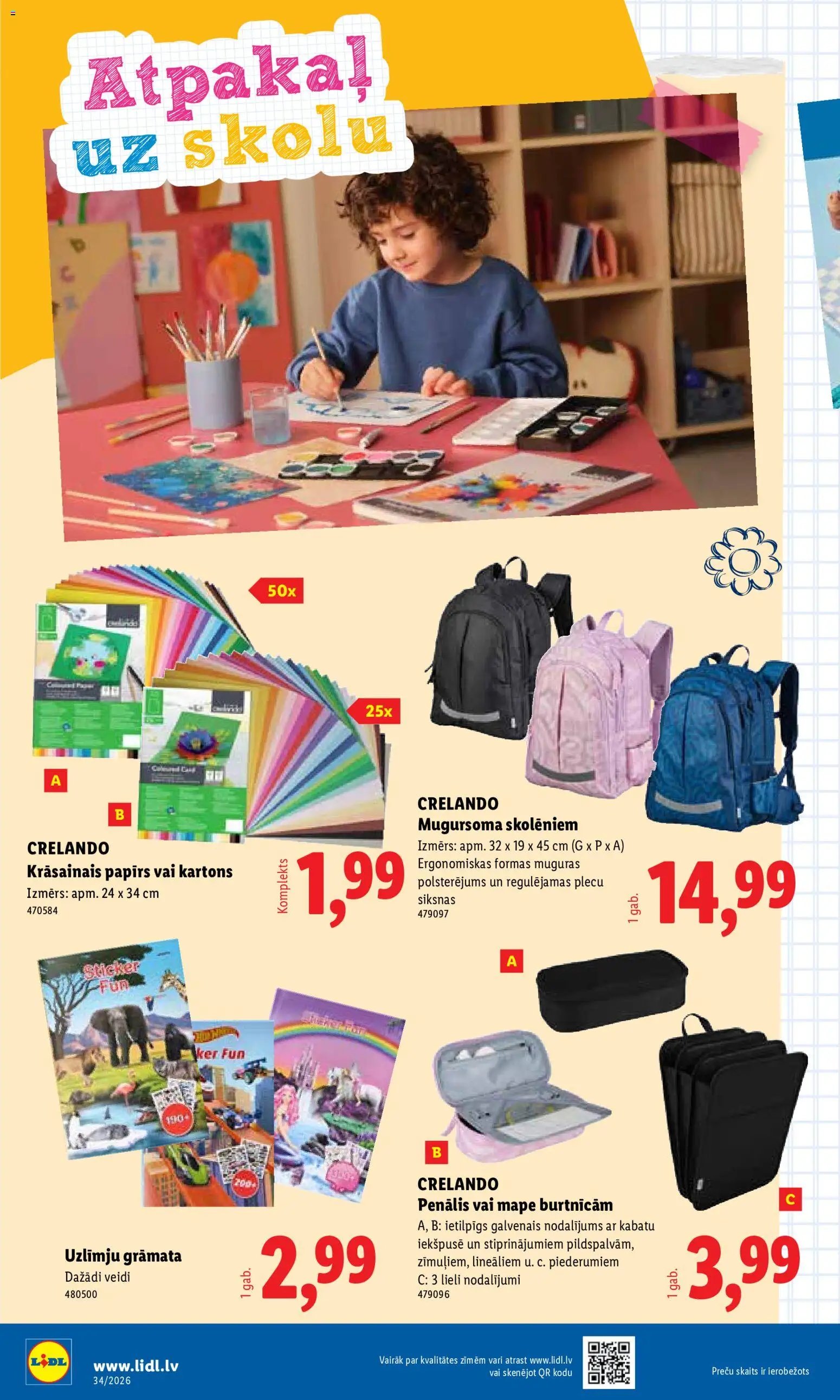Lidl Nepārtikas preču piedāvājums