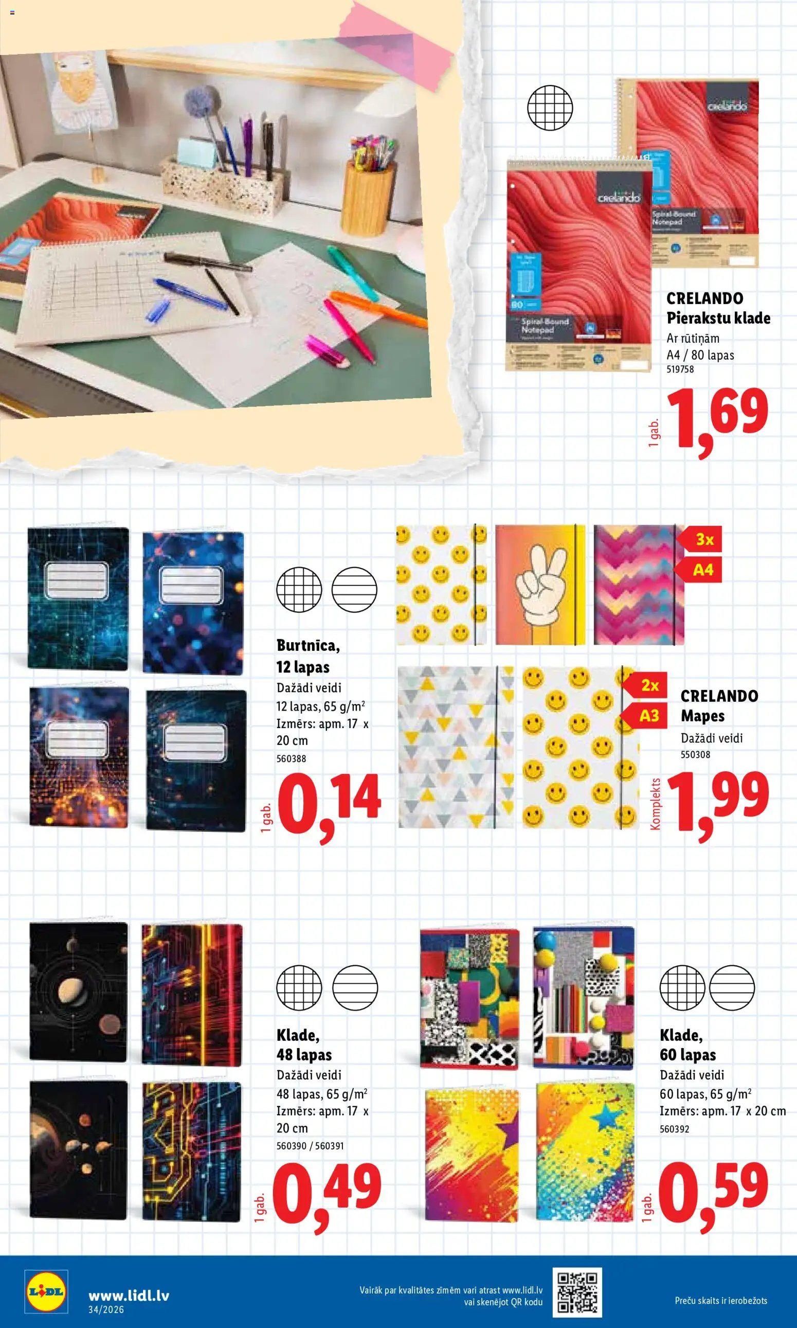 Lidl Nepārtikas preču piedāvājums