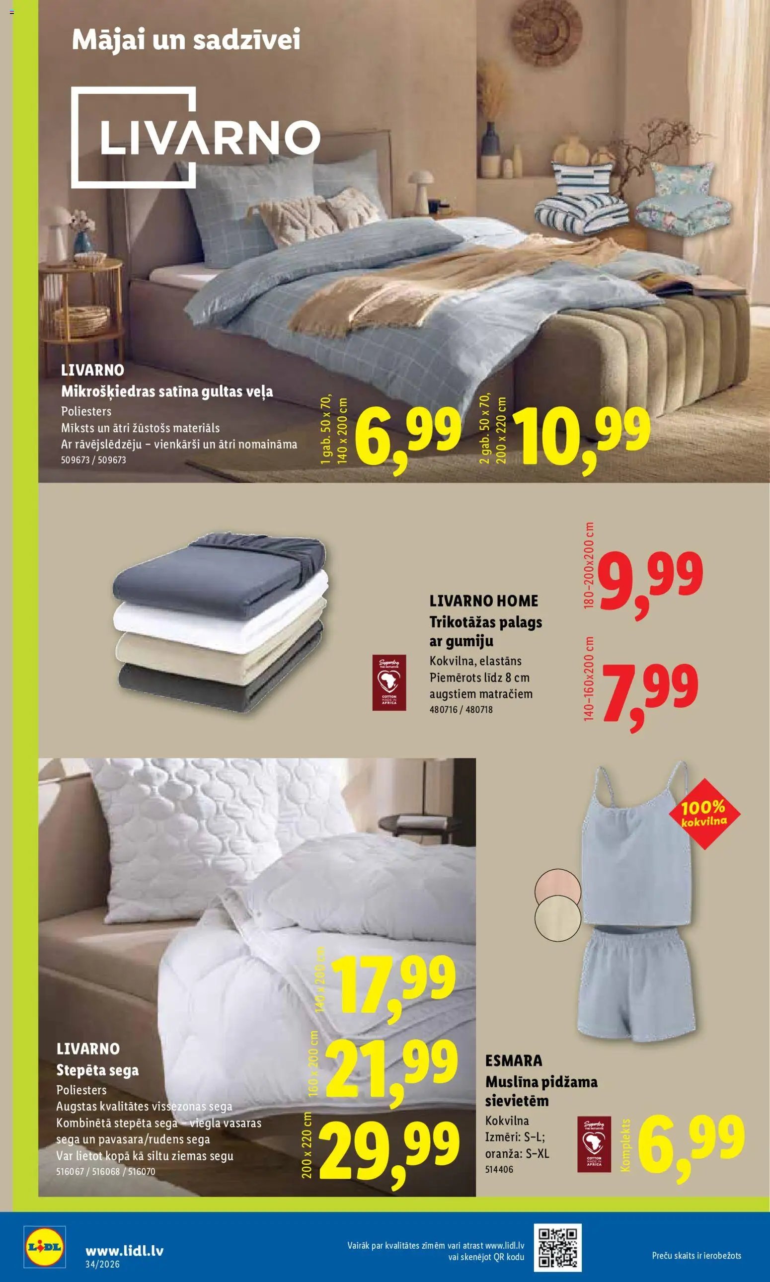 Lidl Nepārtikas preču piedāvājums