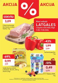 Rimi Latgales piedāvājumi
