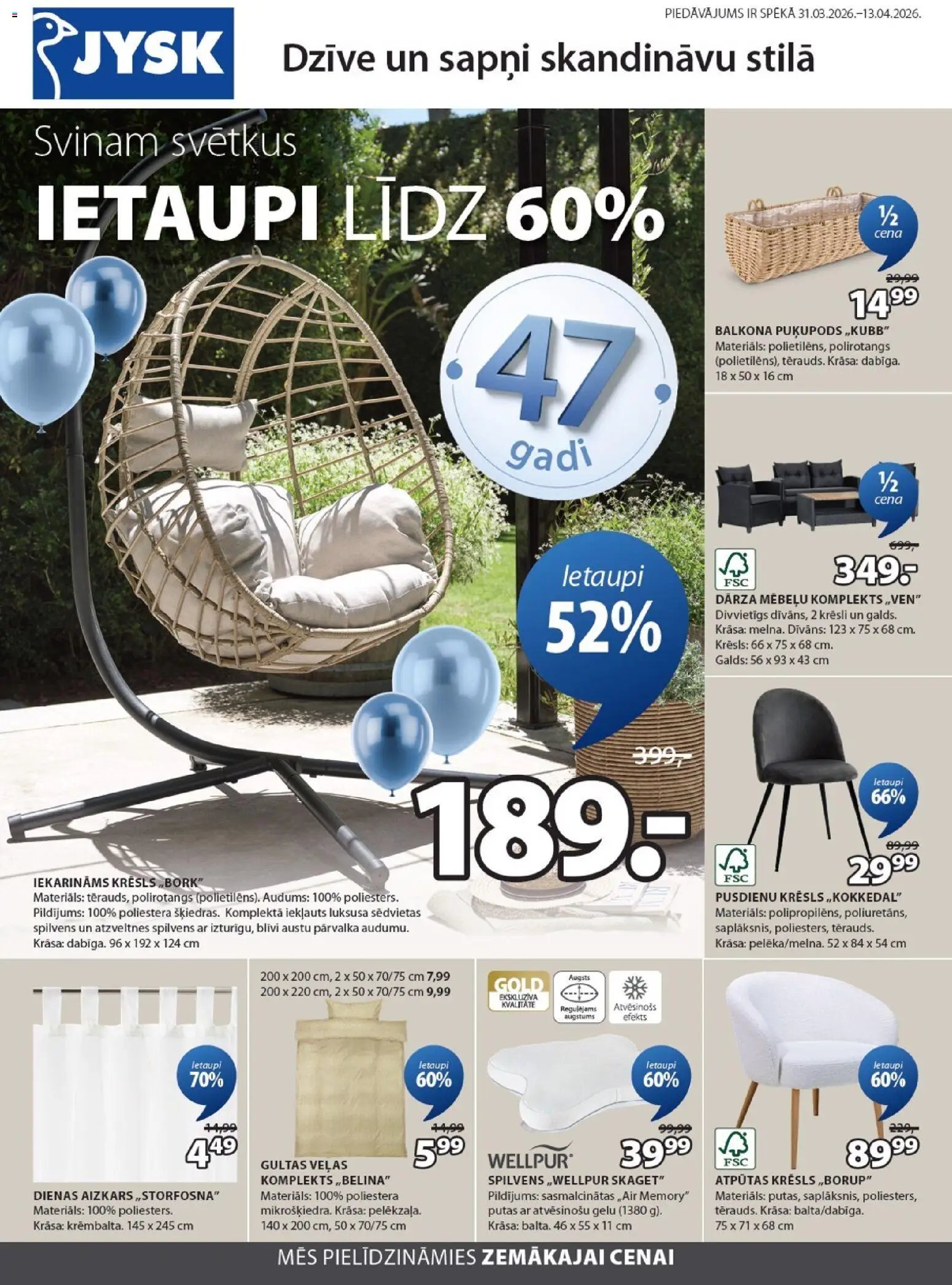 Jysk - Akciju buklets