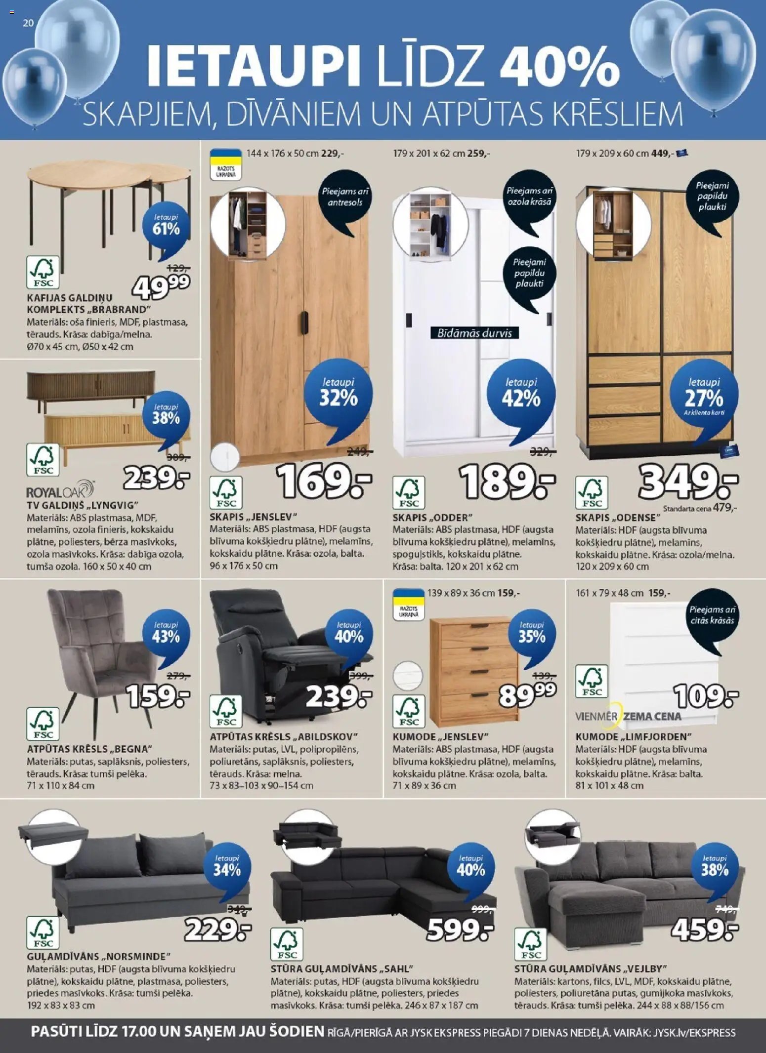 Jysk - Akciju buklets