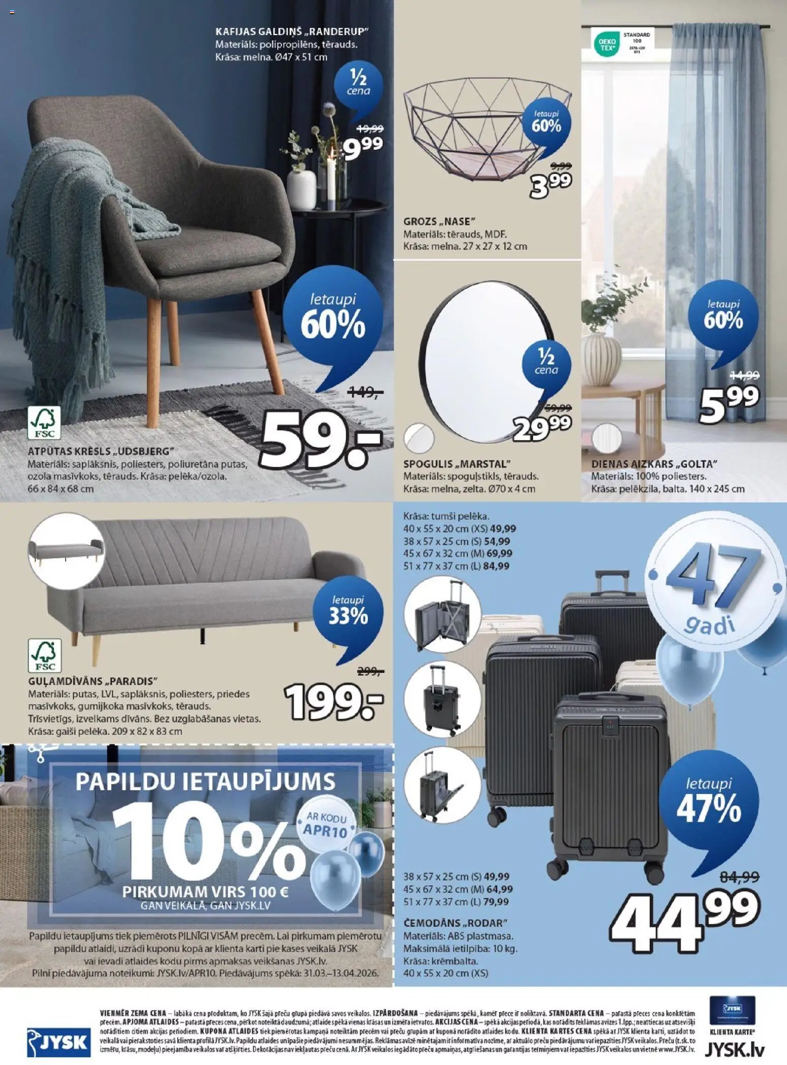 Jysk - Akciju buklets