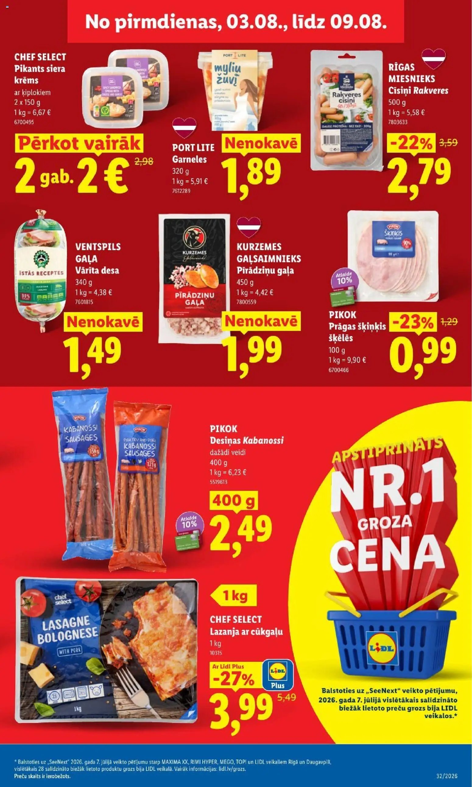 Lidl Akciju buklets