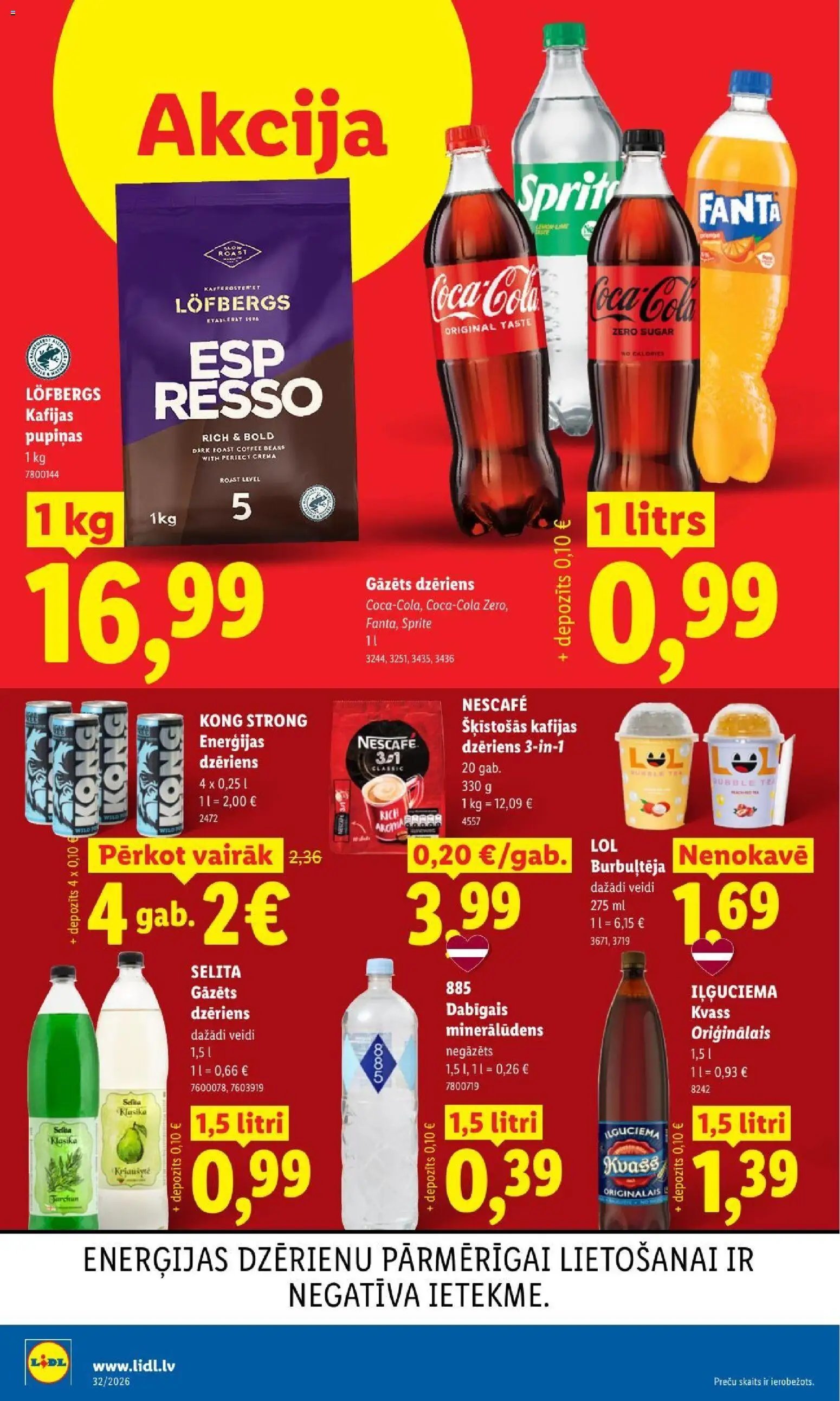 Lidl Akciju buklets