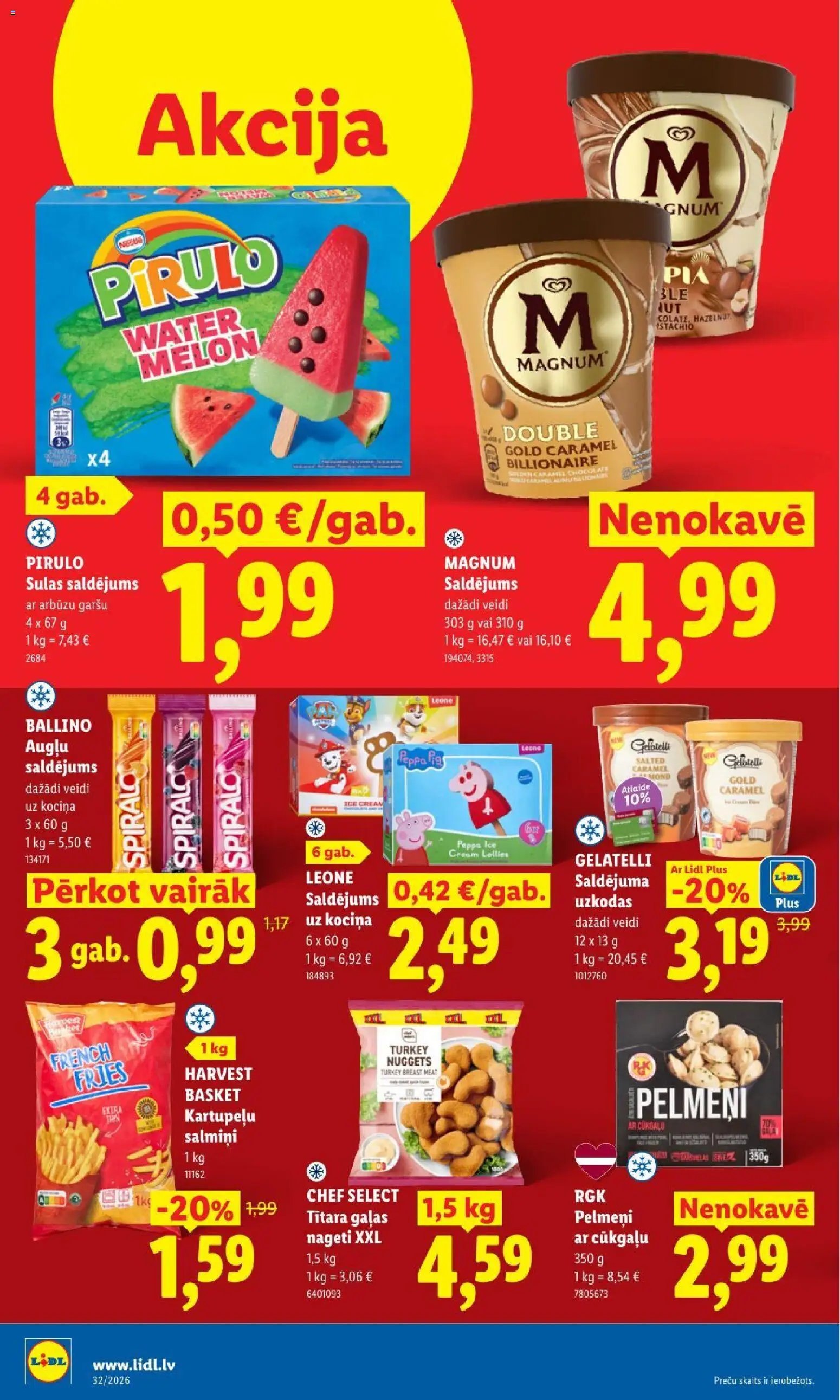 Lidl Akciju buklets