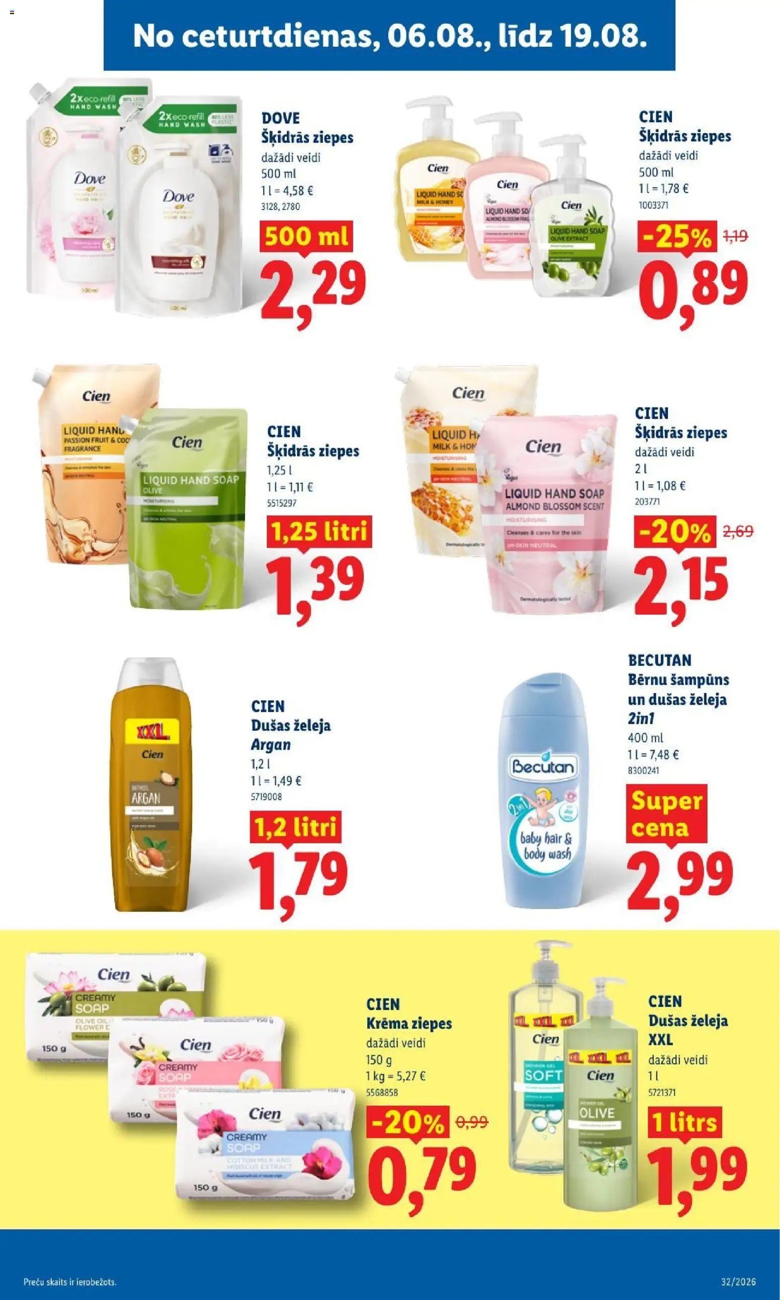 Lidl Akciju buklets