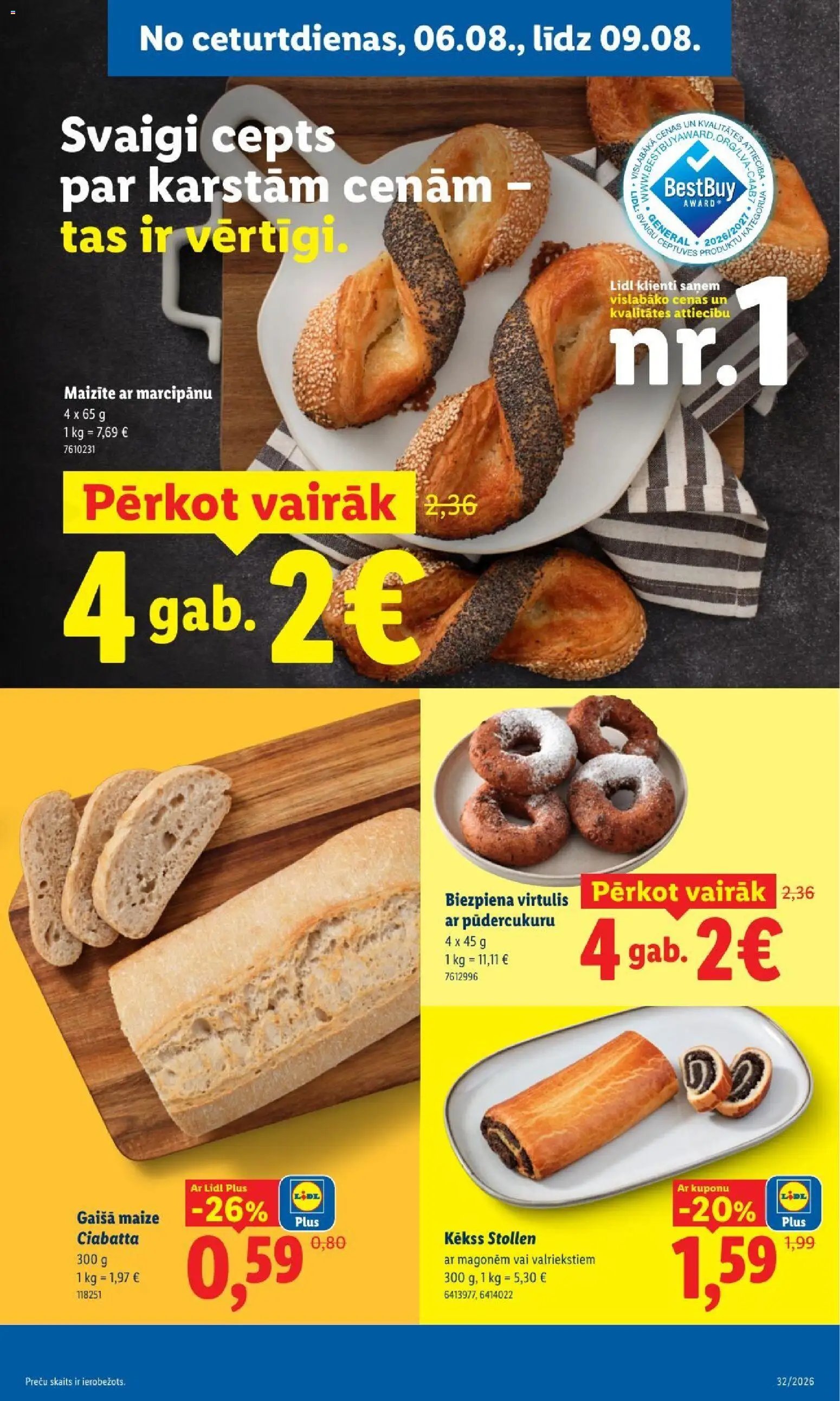 Lidl Akciju buklets