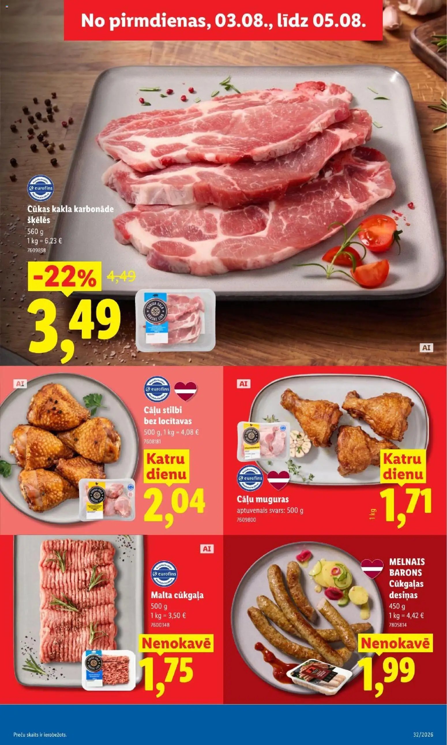 Lidl Akciju buklets